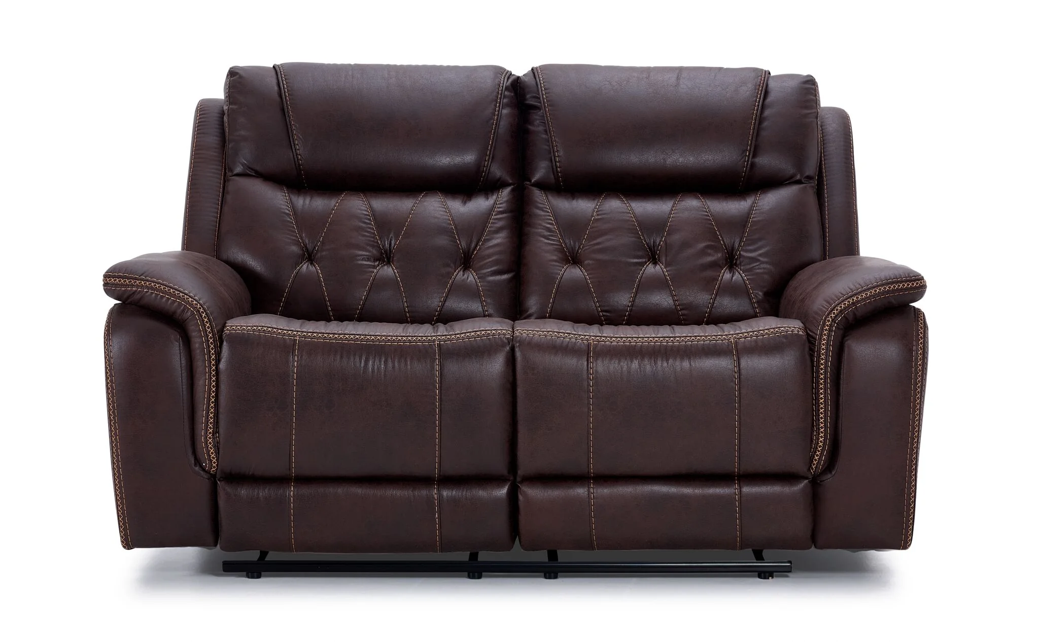 Laredo Power Reclining Loveseat - Walnut - Image 4
