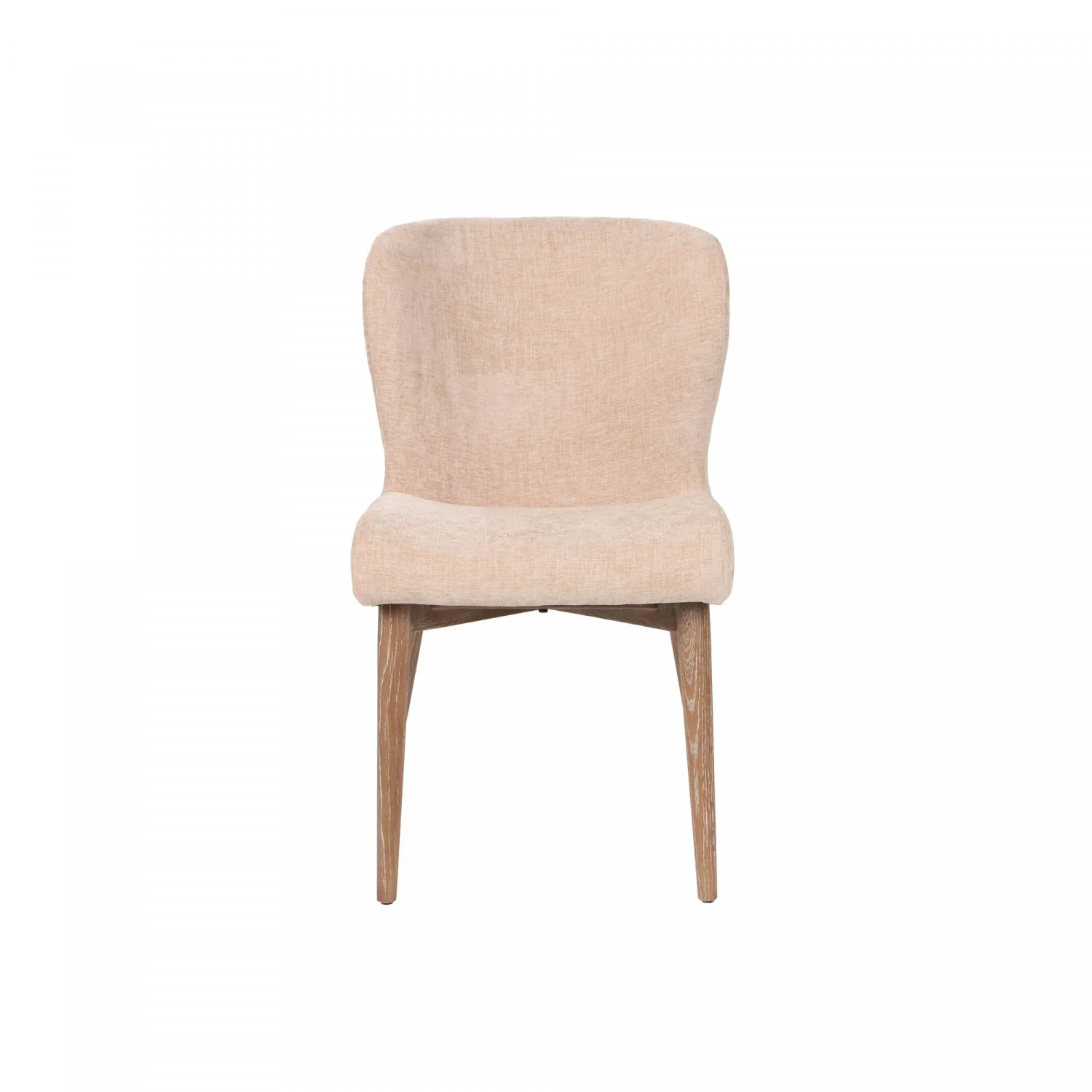Laurenzi Dining Chair - Champagne Chenille - Image 2
