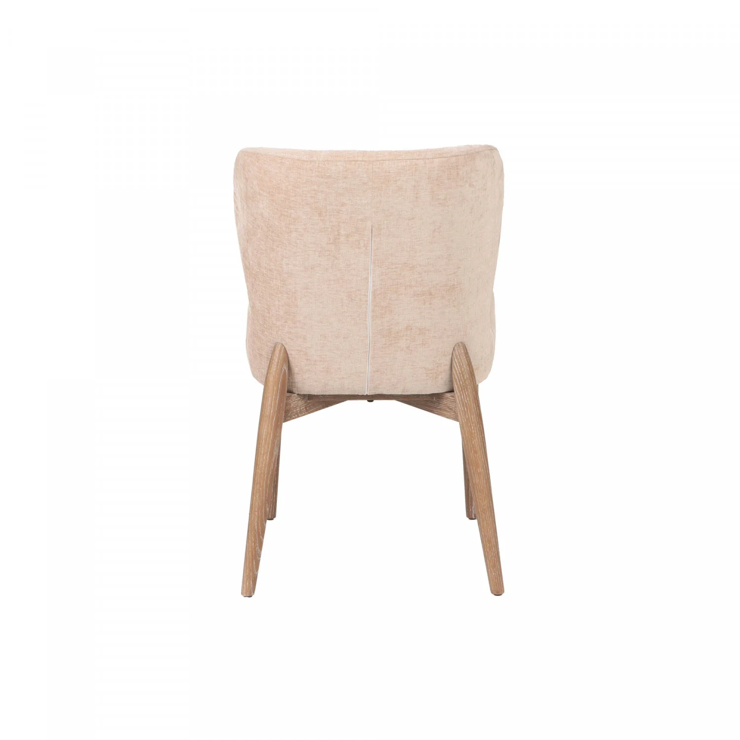 Laurenzi Dining Chair - Champagne Chenille - Image 4