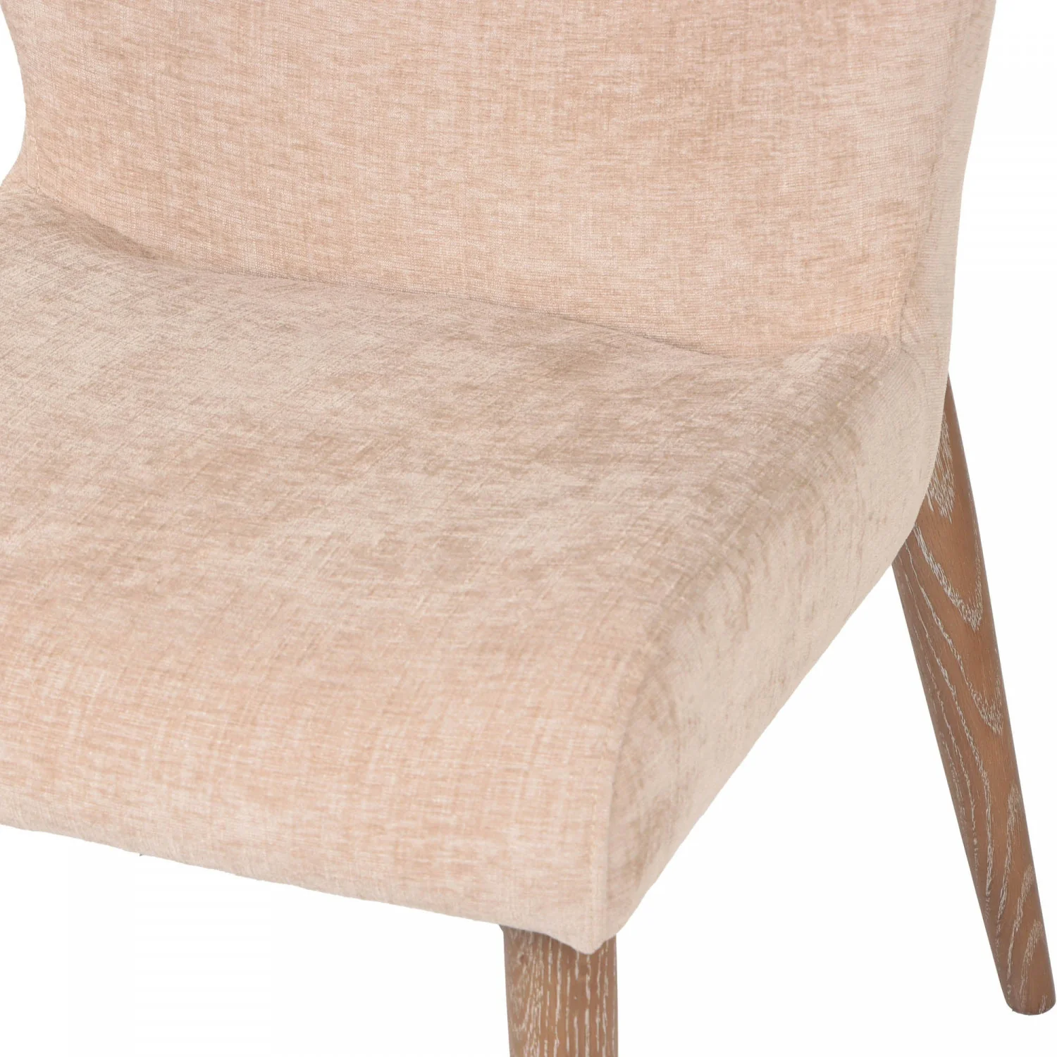 Laurenzi Dining Chair - Champagne Chenille - Image 6