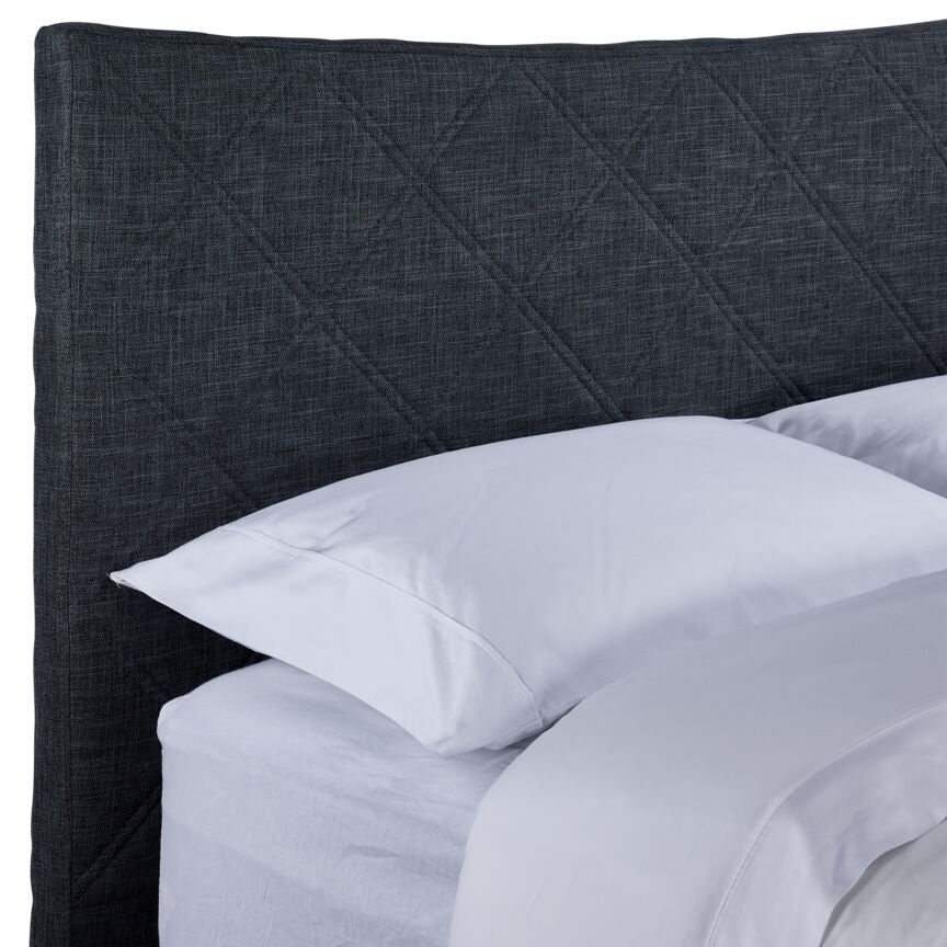 Lawrence 3-Piece Full Bed - Dark Grey - Image 4