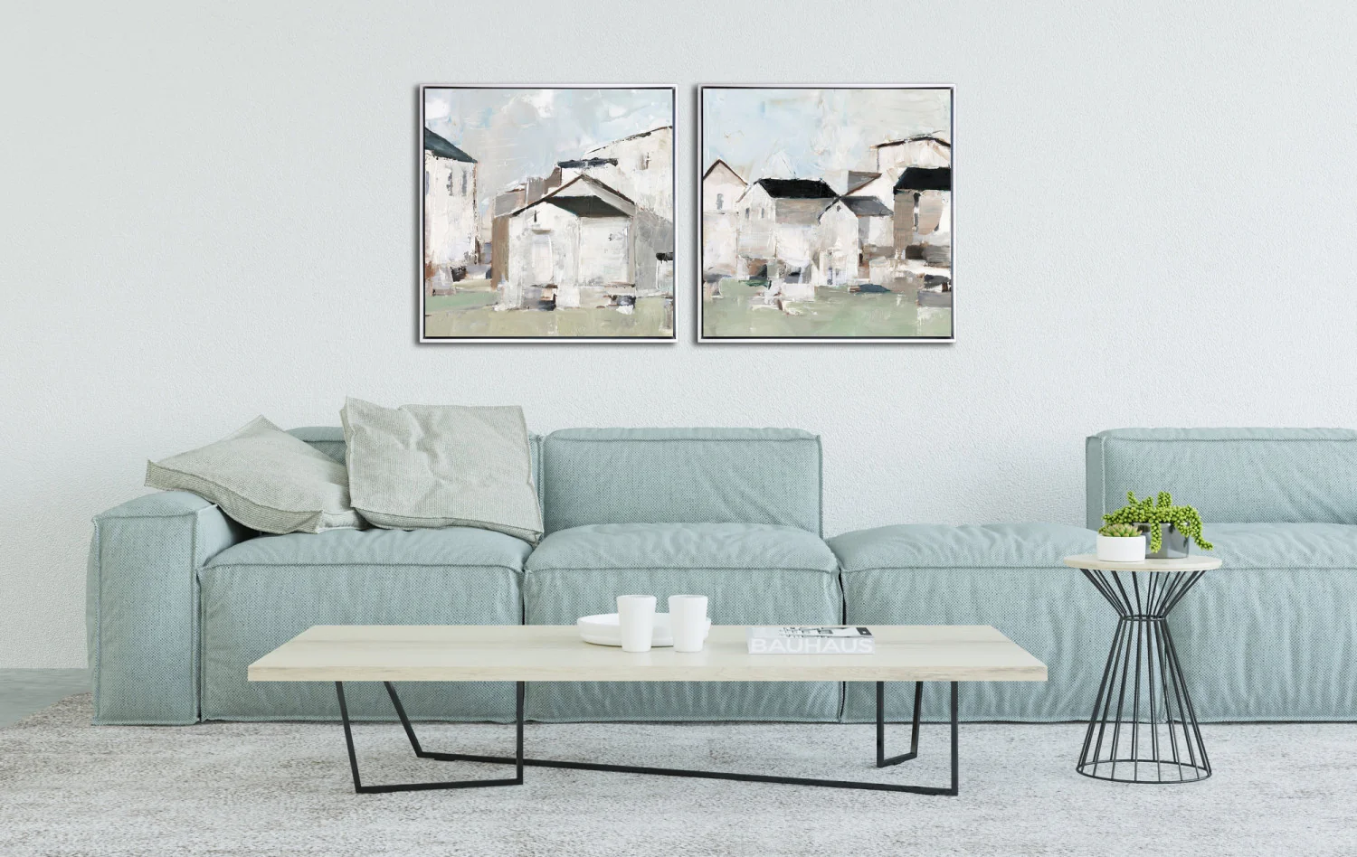 Layers of Home I Wall Art - Neutral - 24 X 24 - Image 2