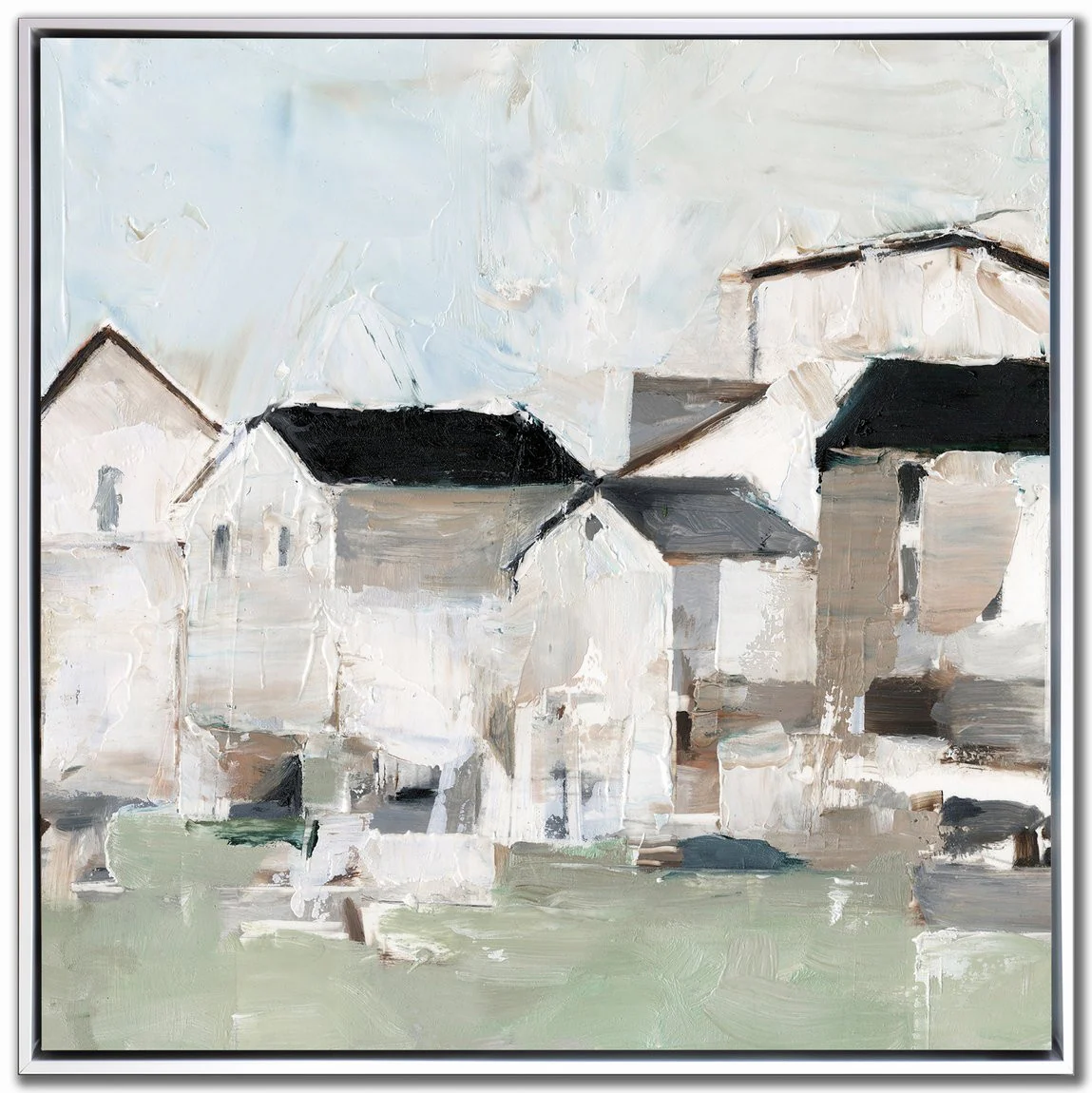 Layers of Home II Wall Art - Neutral - 24 X 24