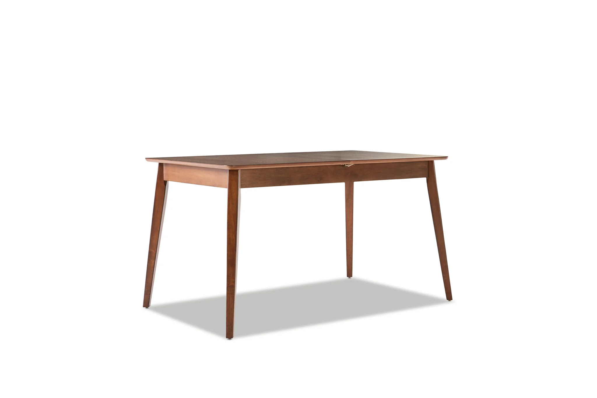 Lenard 5-Piece Extendable Dining Set - Walnut - Image 2