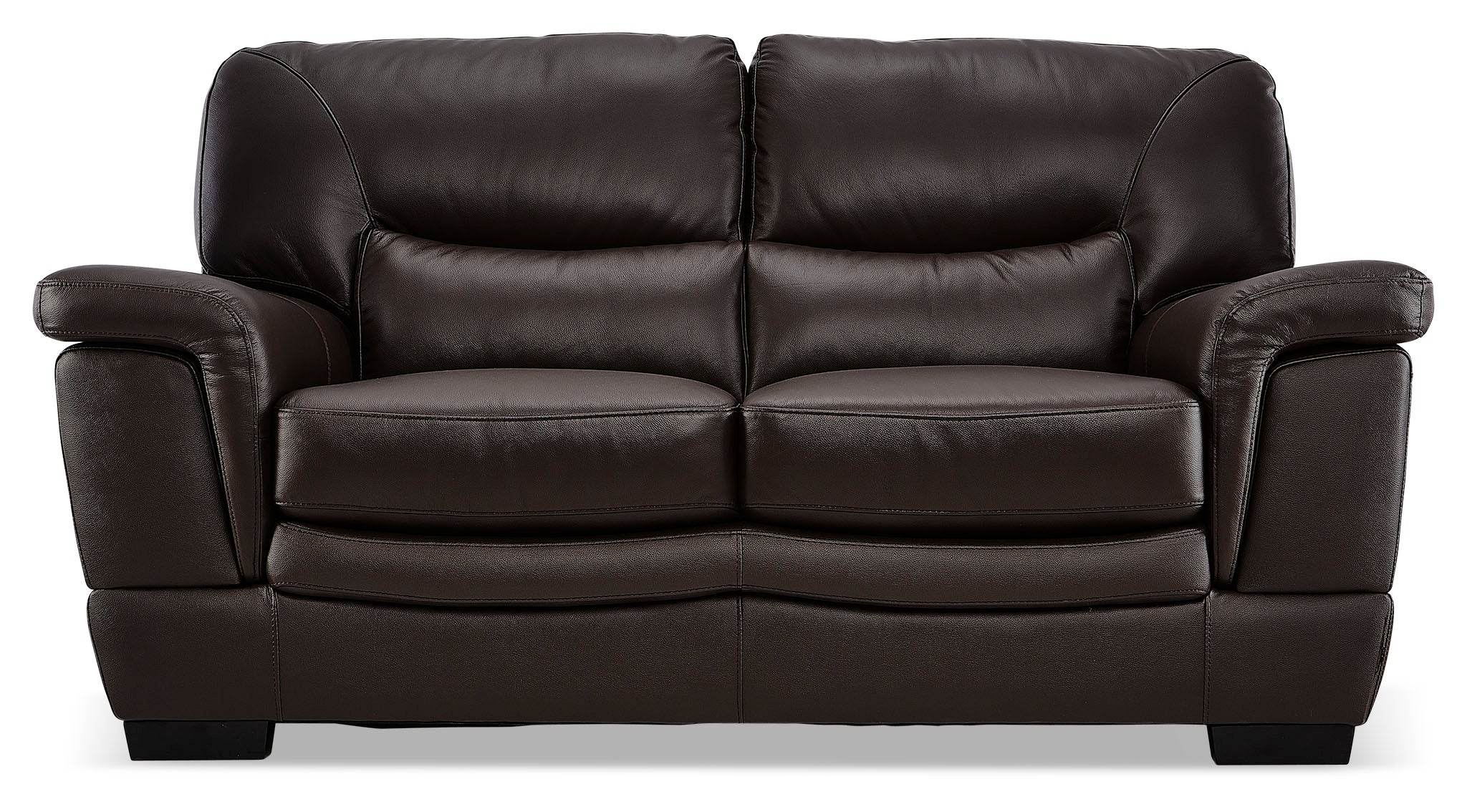 Lenny Loveseat - Brown - Image 2