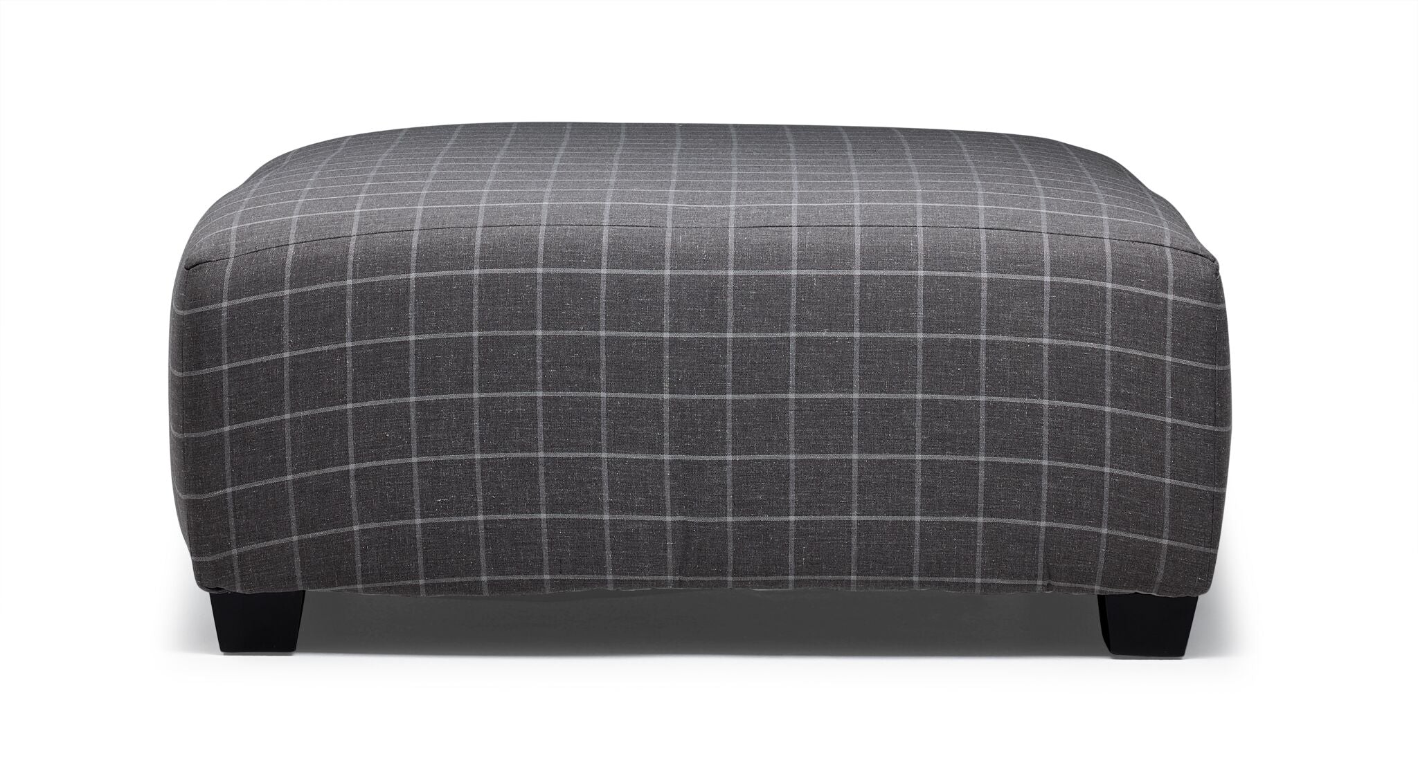 Lewiston Ottoman - Charcoal - Image 2
