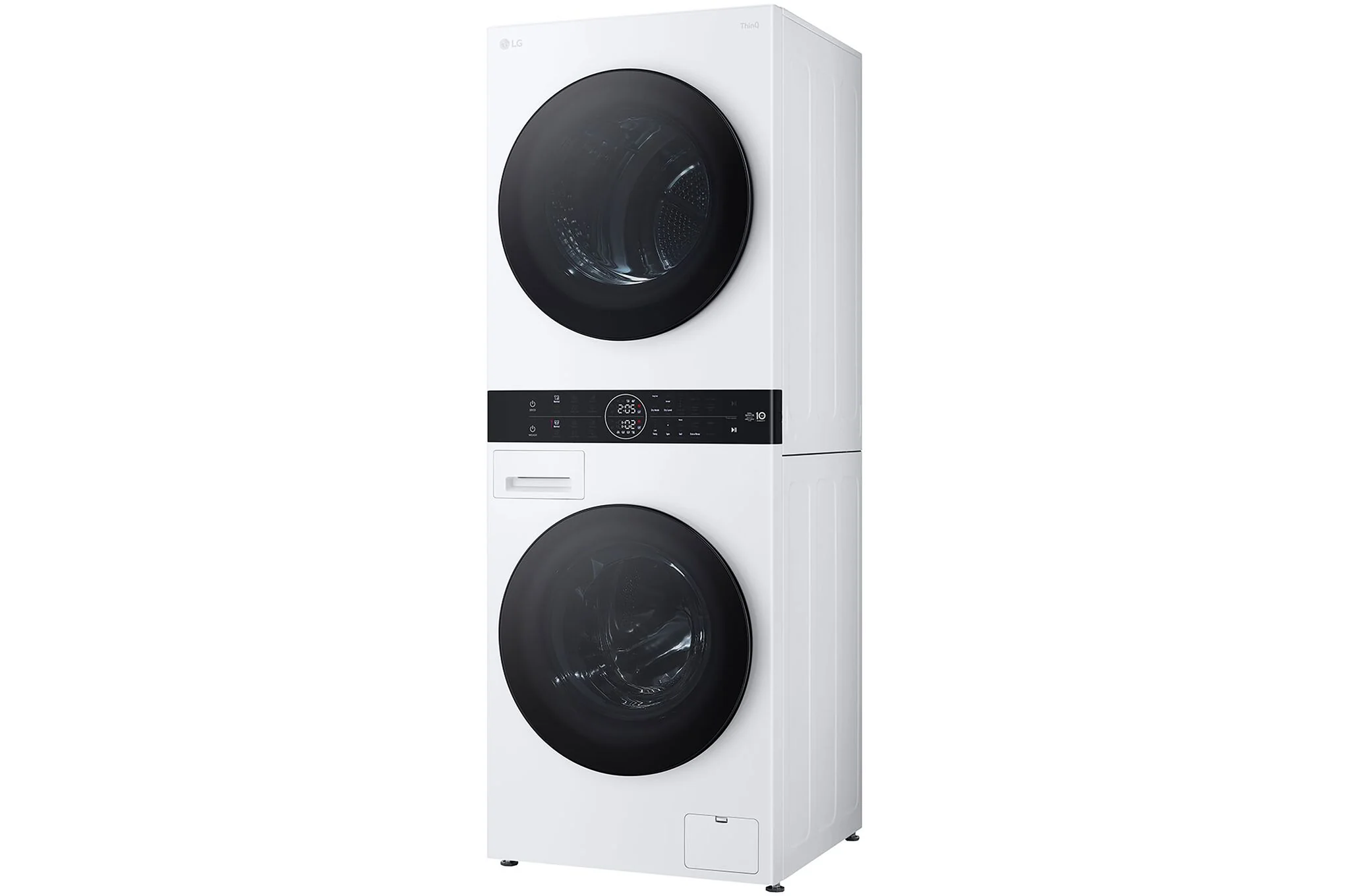 LG 24" White Single Unit WashTower™ Front Load Washer (3.1 Cu.ft) and Electric Ventless Heat Pump Dryer (4.2 Cu.ft) - WKHC152HWA - Image 7