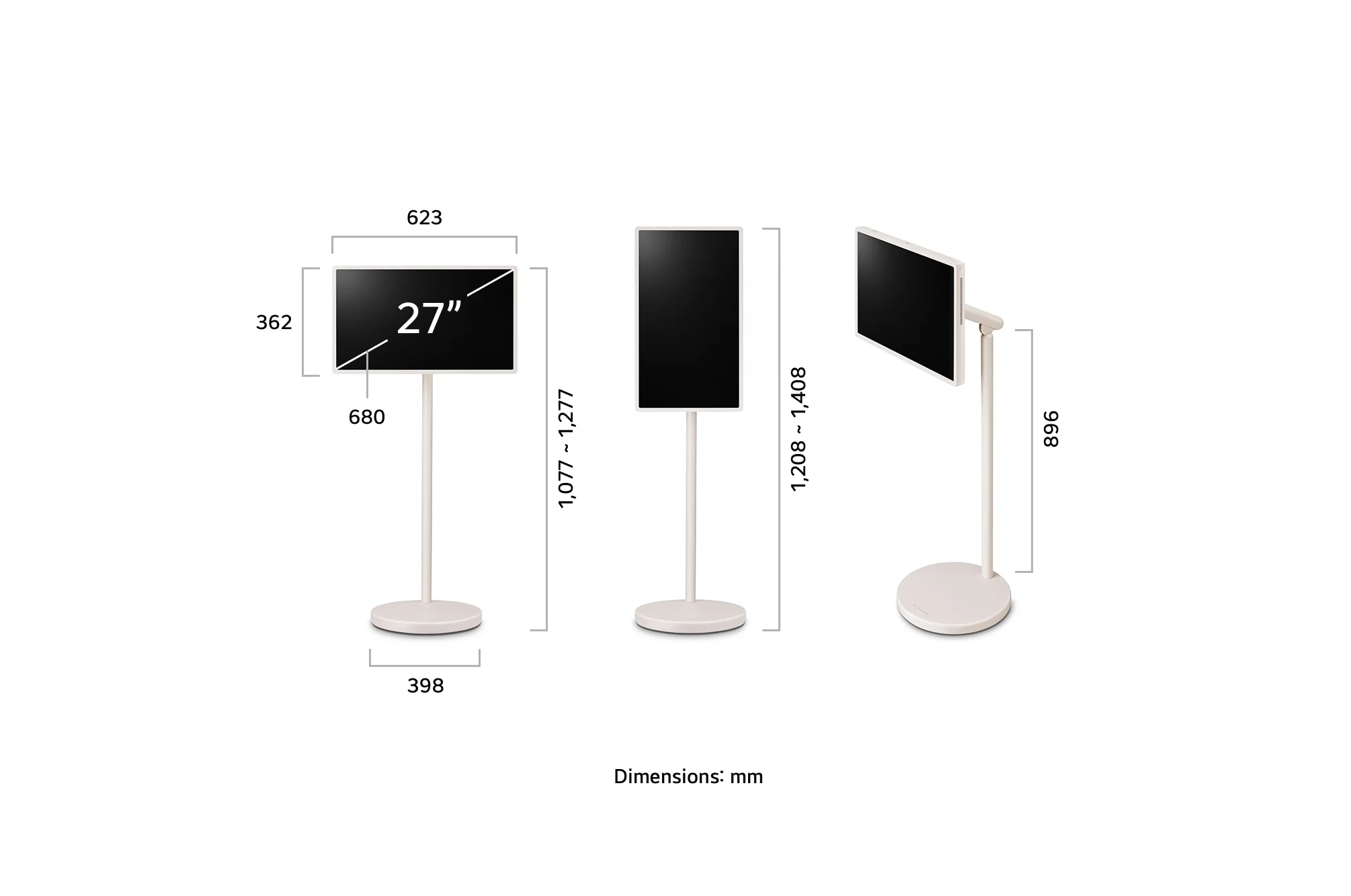 LG 27" FHD StanbyME-2 TV - 27LX6TYGA.ACC - Image 2