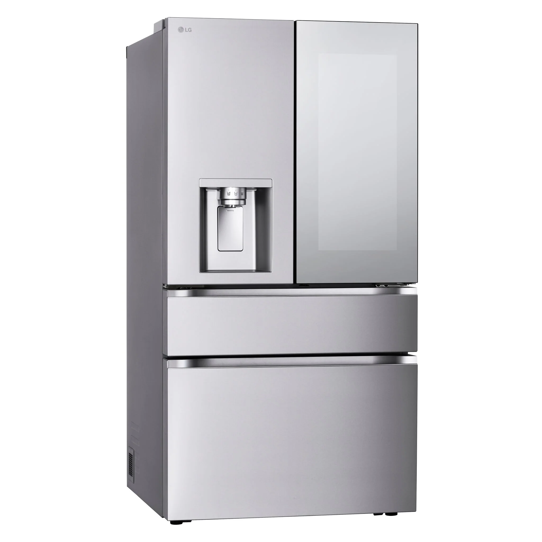 LG 36" 28.6 Cu. Ft. Smudge-Resistant Stainless Steel French Door Refrigerator with InstaView, MyColour Window, and Craft Ice - LF29S9775S - Image 2