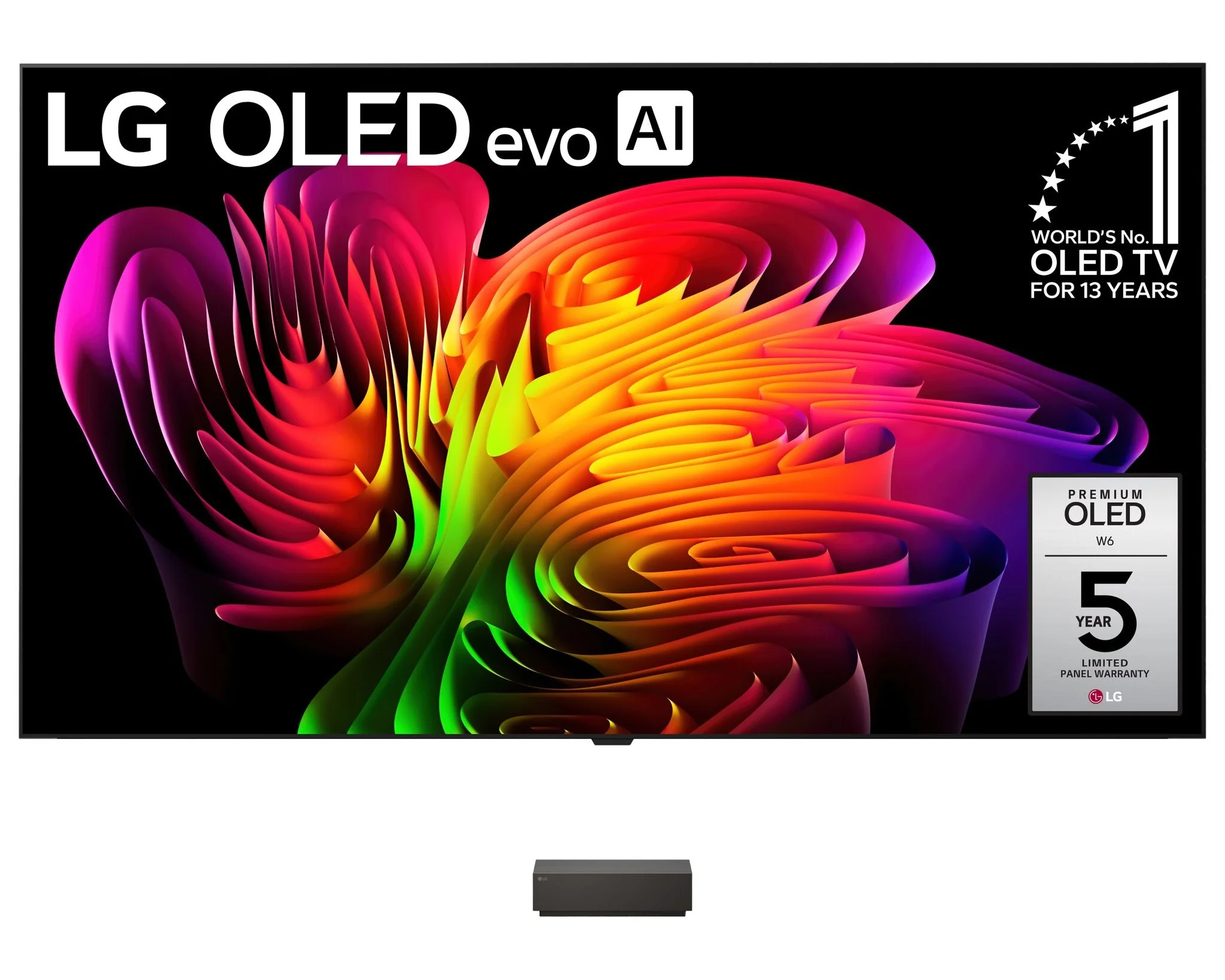 LG 77" 4K Smart OLED Evo AI W6 TV - OLED77W6PUA.ACC - Image 2