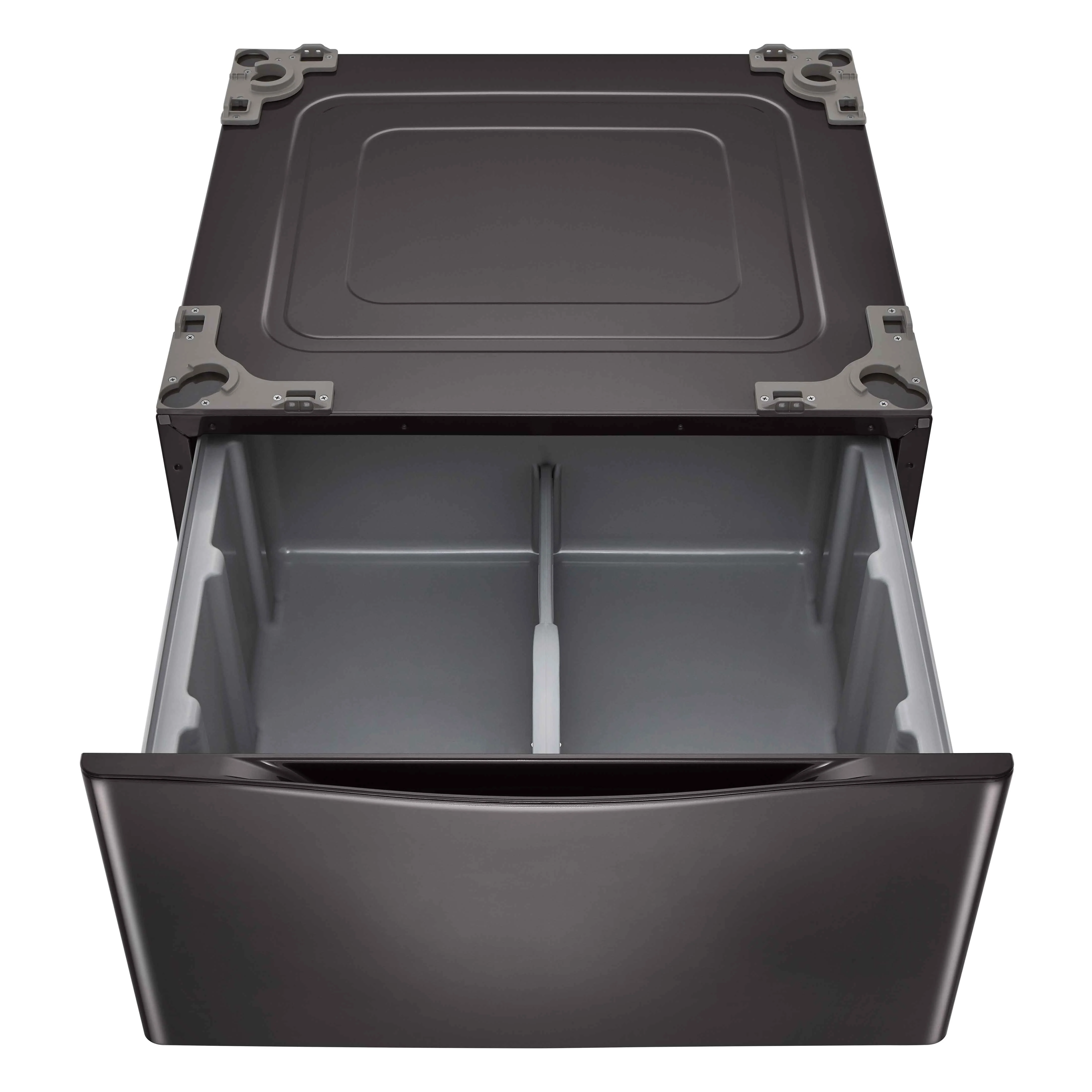 LG Appliances Black Steel 14" Laundry Pedestal - WDP4B - Image 5