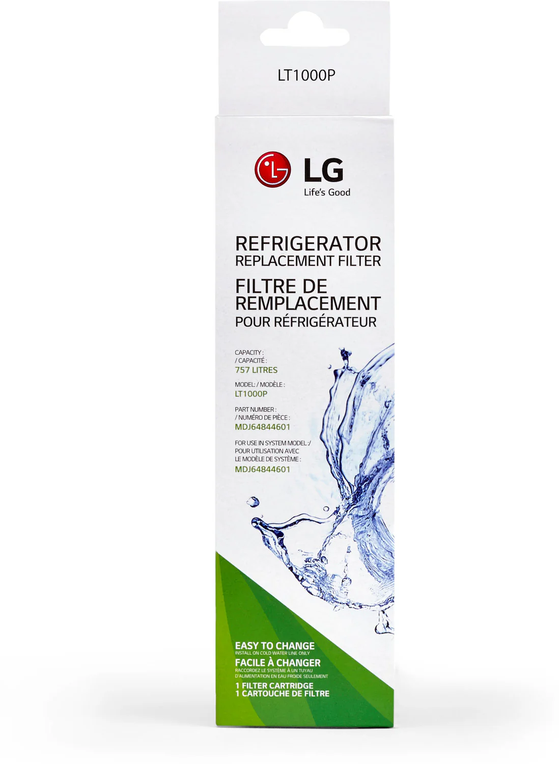 LG Appliances Water Filter - LT1000P - Image 4