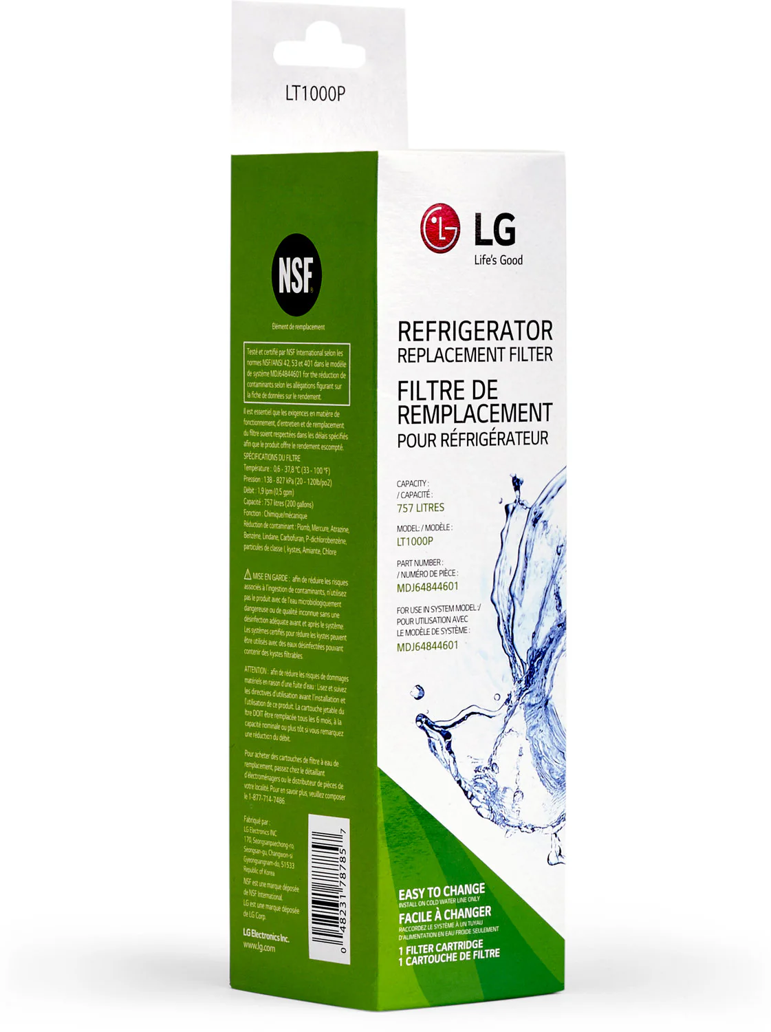 LG Appliances Water Filter - LT1000P - Image 6