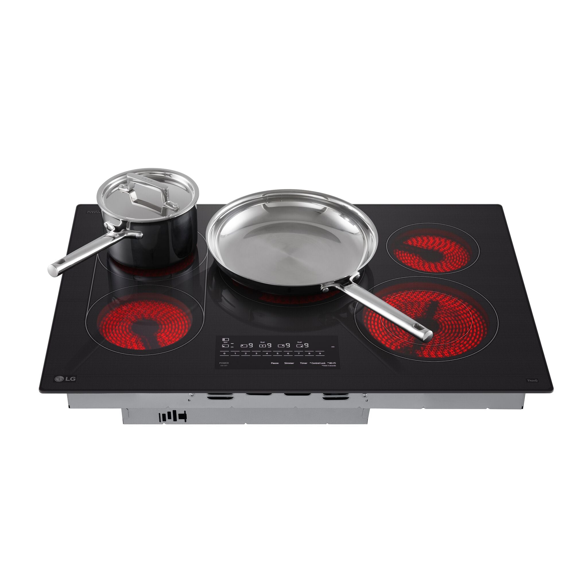 LG Black 30" Electric Cooktop - CBEW3017BE - Image 5