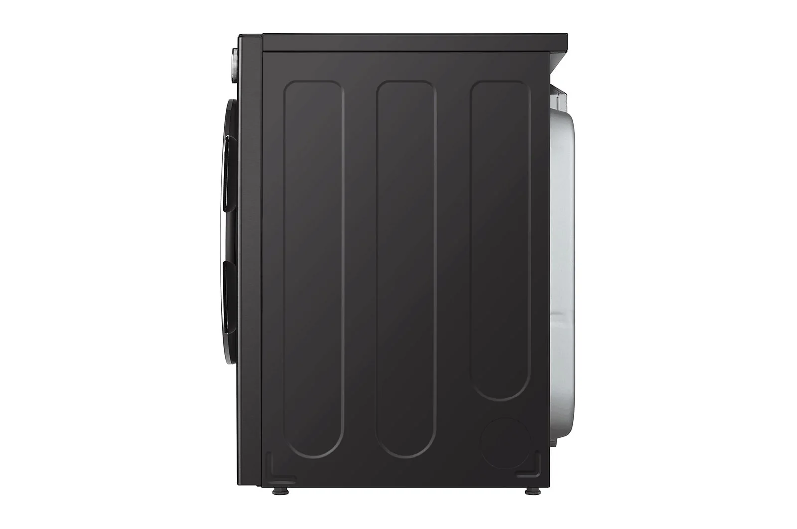 LG Black Steel 7.4 cu. ft. Ultra Large Capacity Smart Front Load Dryer with Built-In Intelligence & TurboSteam® - DLEX6700B - Image 5