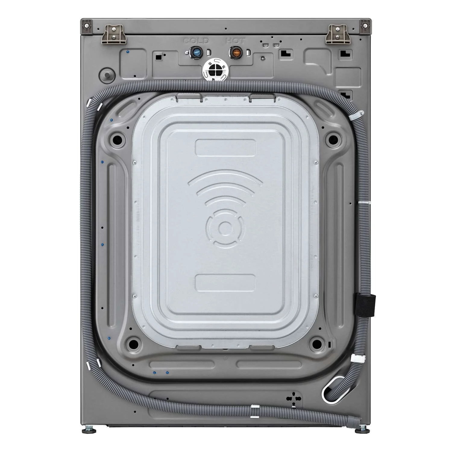 LG Graphite Steel 5.2 cu. ft. Front Load Washer with AI DD™ and LCD Knob - WM5500HVA - Image 11