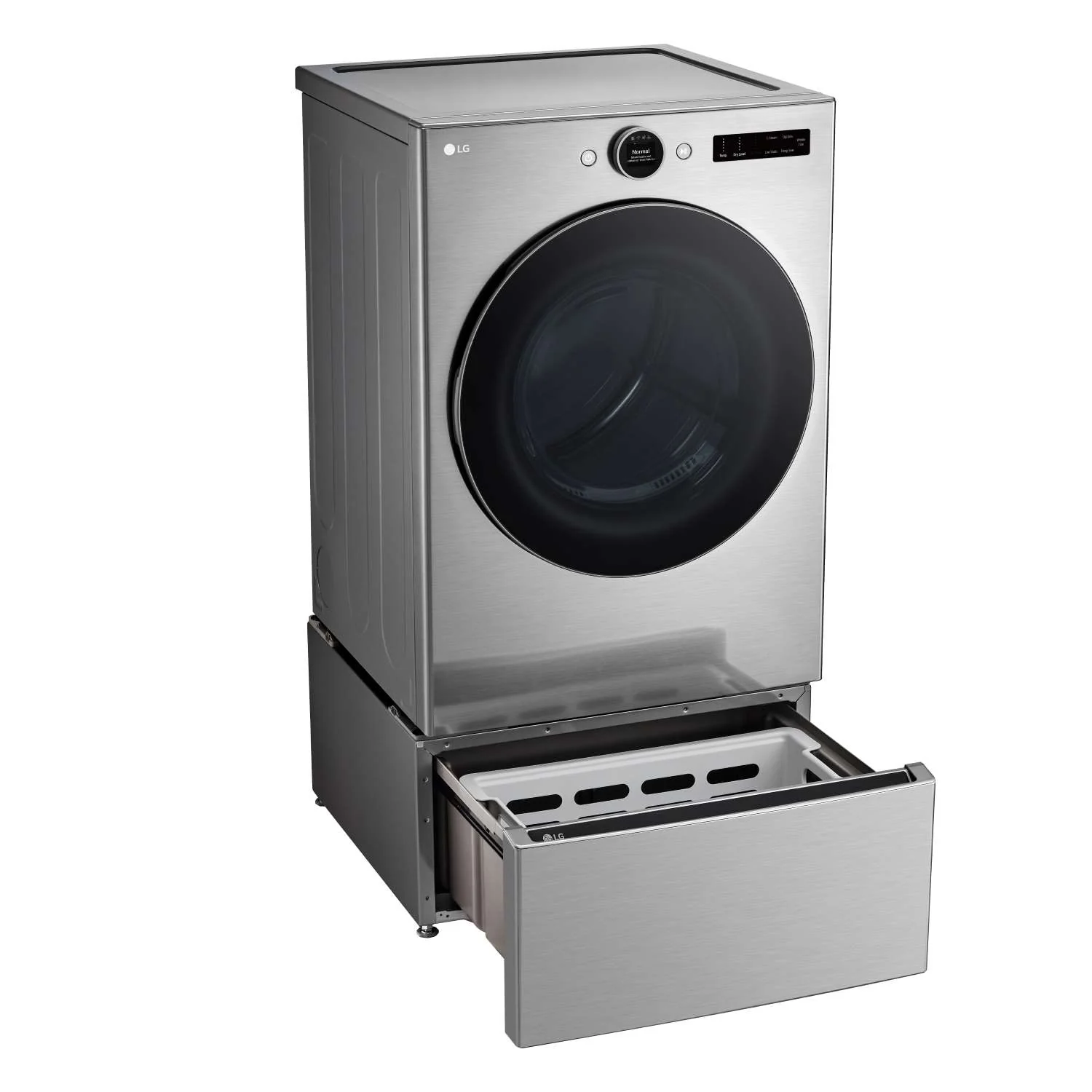 LG Graphite Steel 7.4 cu. ft. Ultra Large Capacity Smart Front Load Dryer with Built-In Intelligence & TurboSteam® - DLEX5500V - Image 5