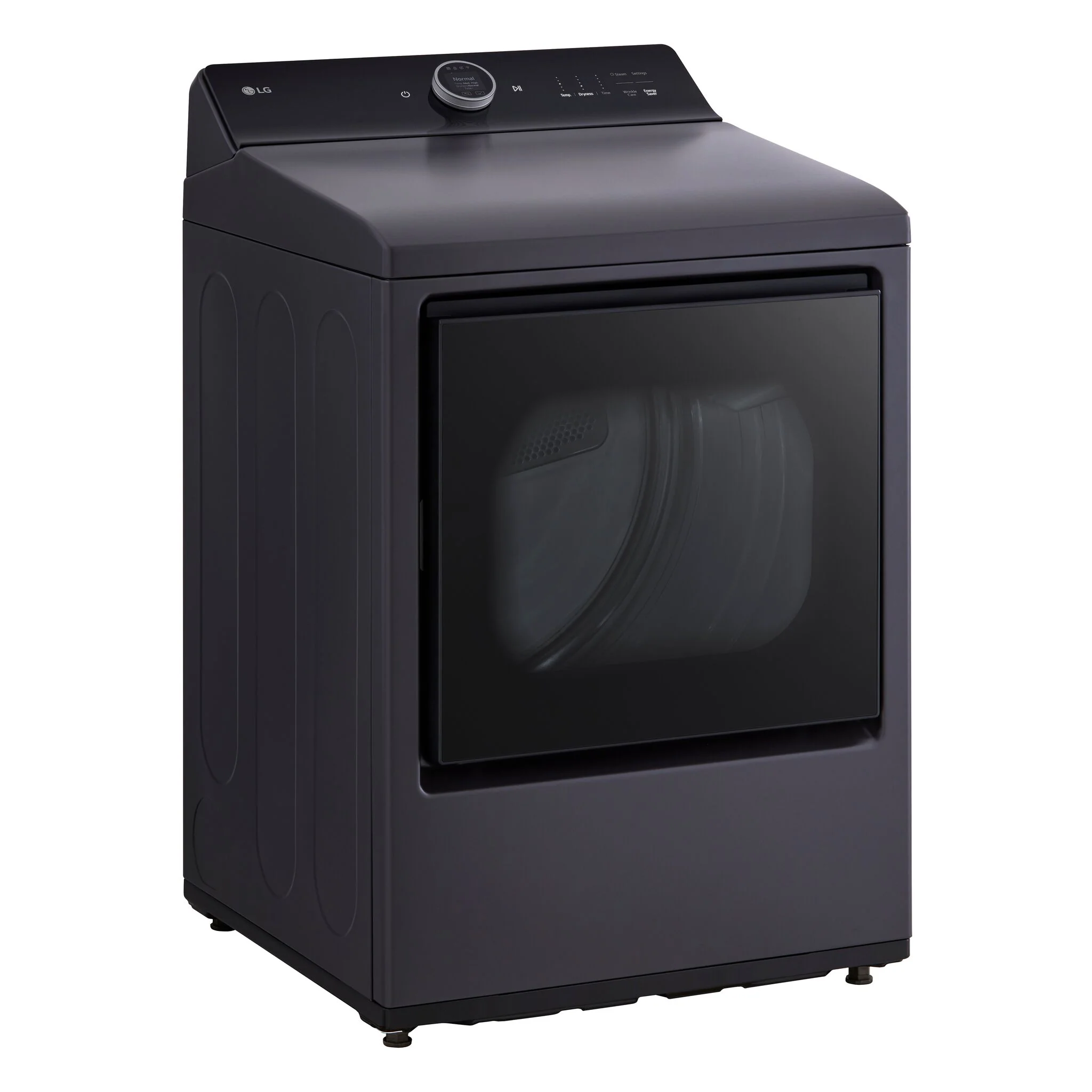 LG Matte Black Electric Dryer with EasyLoad™ Door (7.3 Cu.ft) - DLEX8600BE - Image 3