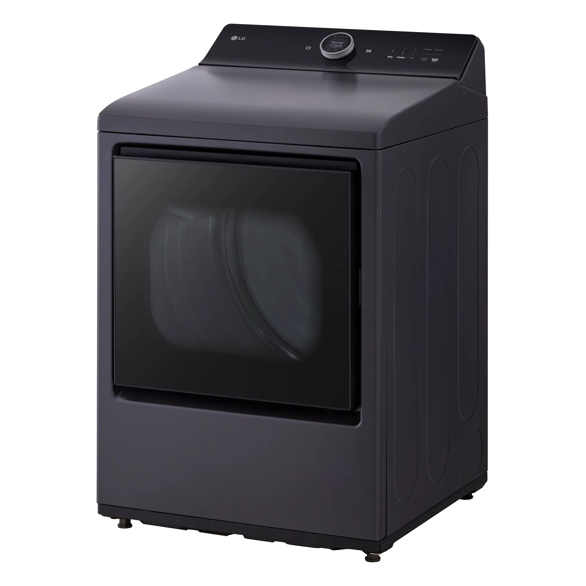 LG Matte Black Electric Dryer with EasyLoad™ Door (7.3 Cu.ft) - DLEX8600BE - Image 4