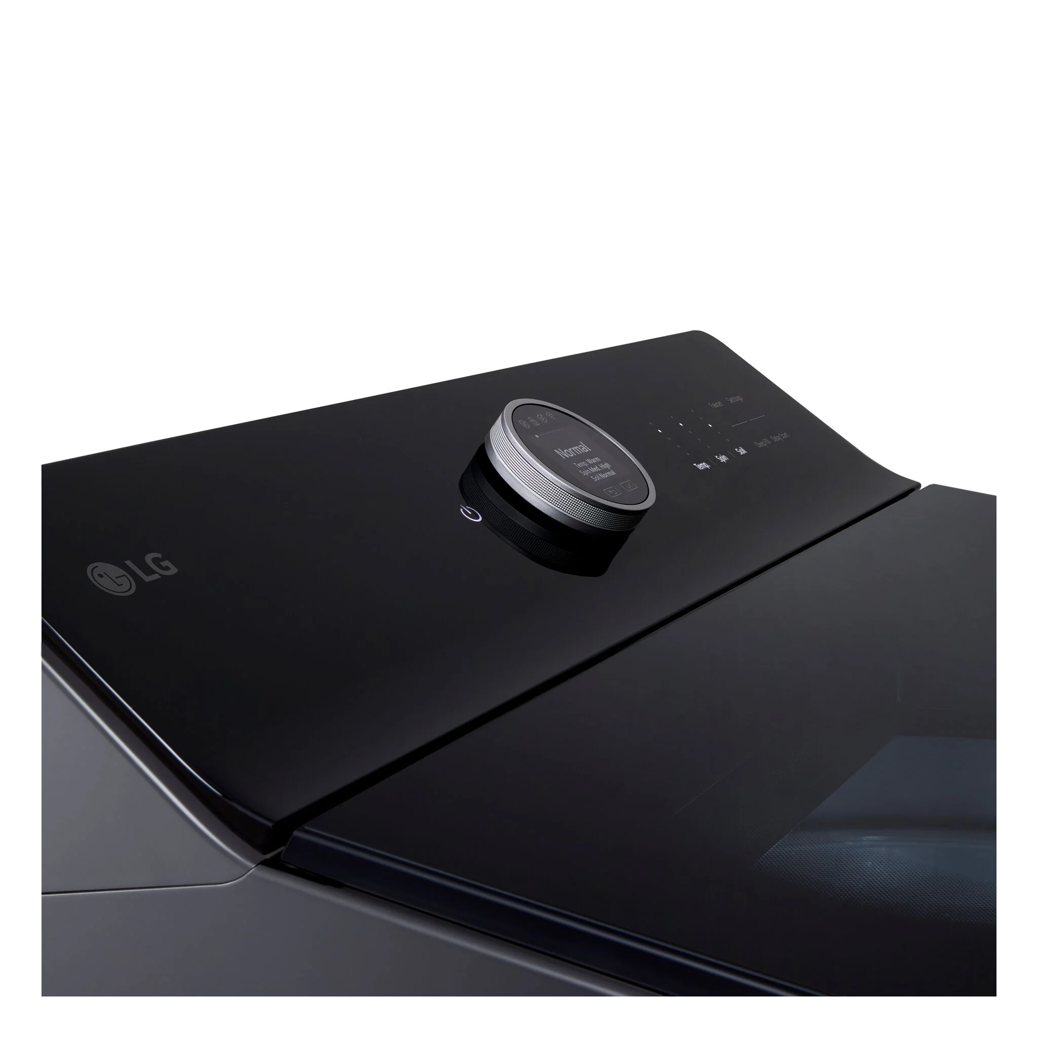 LG Matte Black Top Load Impeller Washer with EasyUnload™ (6.3 Cu.ft) - WT8600HBA - Image 4
