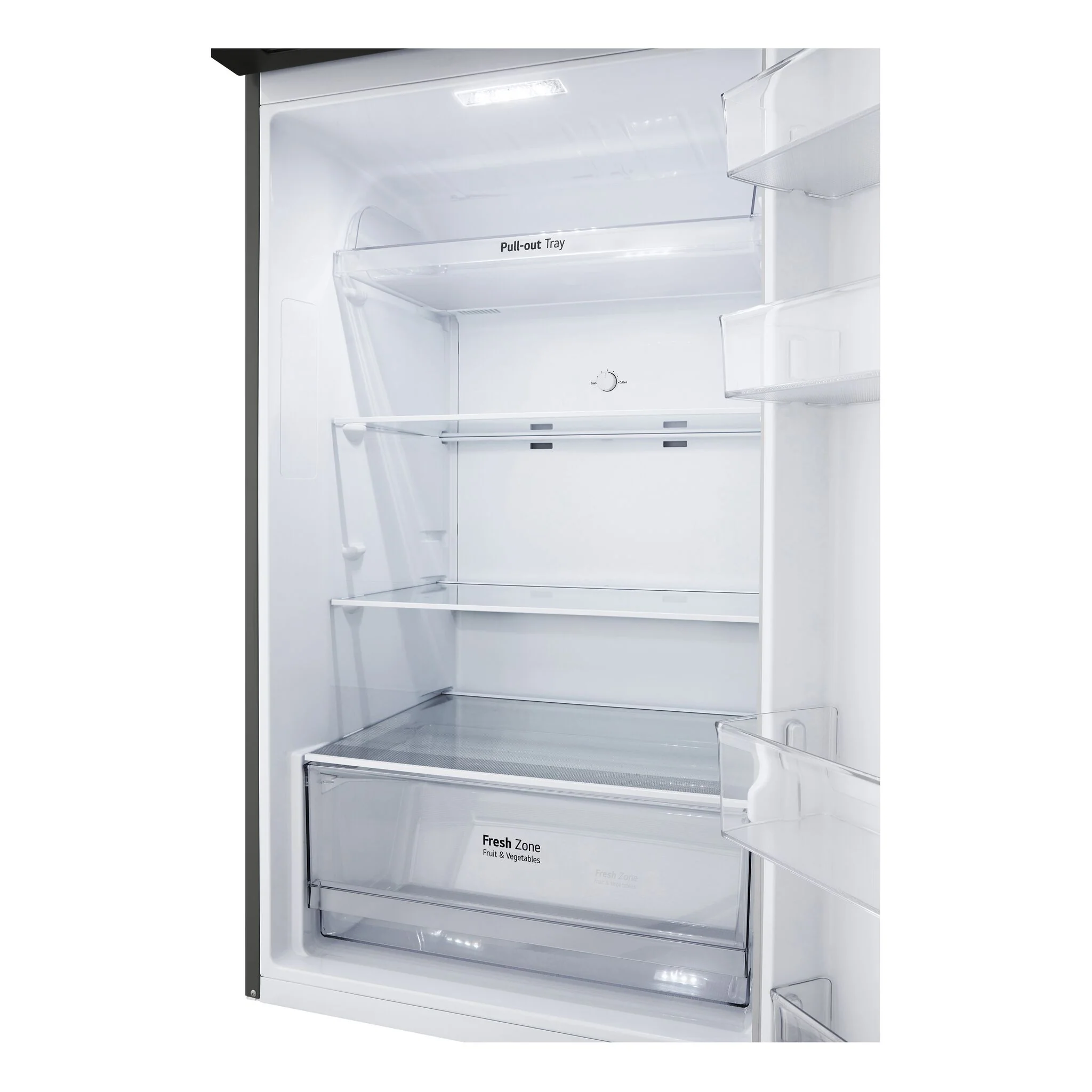 LG 27.5" 13 Cu. Ft. Platinum Silver Counter-Depth Compact Top-Freezer Refrigerator with DoorCooling+ - LT13C2000V - Image 5