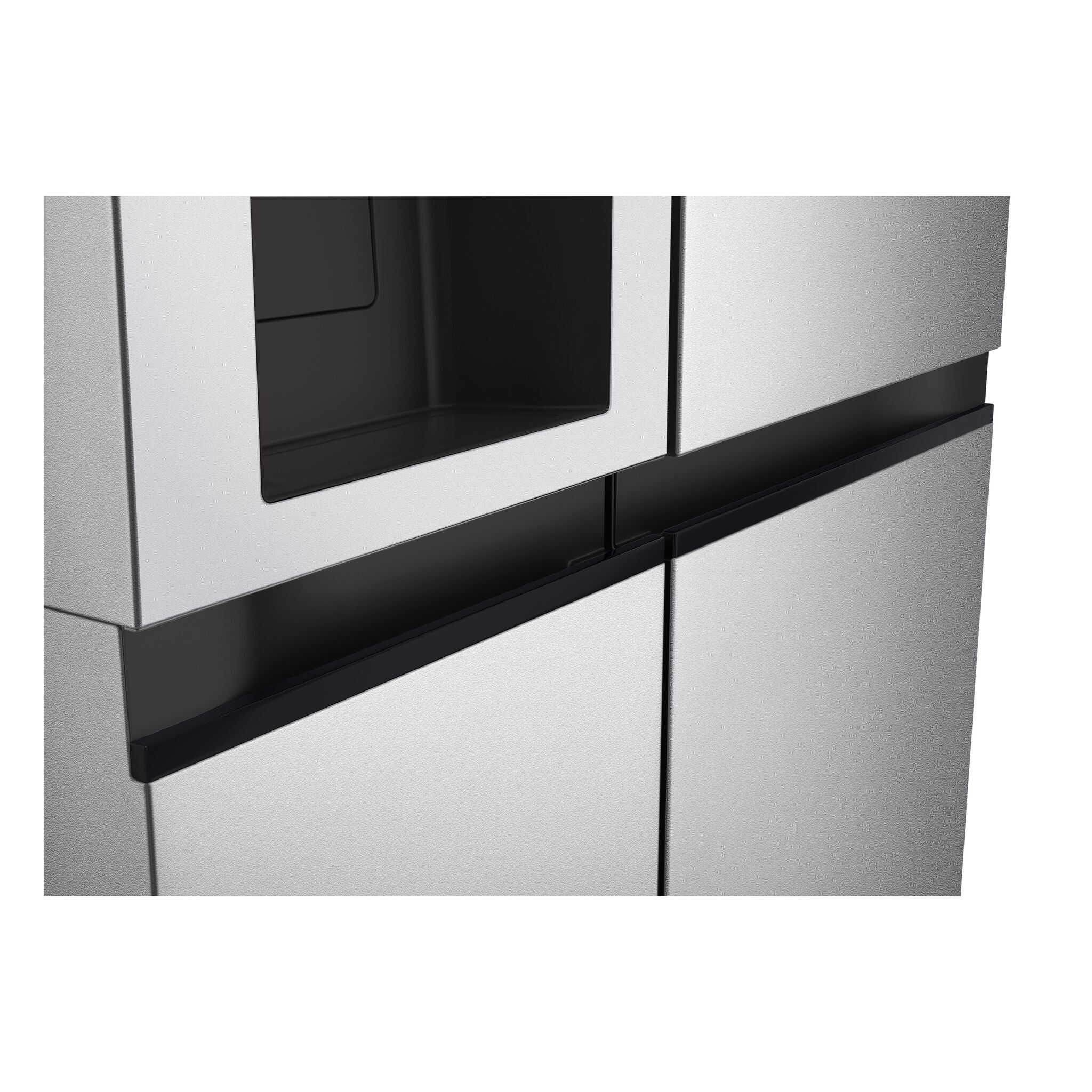 LG 36" 23 Cu. Ft. Platinum Silver Side-by-Side Counter-Depth Refrigerator with Ice & Water Dispenser - LS23C4230V - Image 6