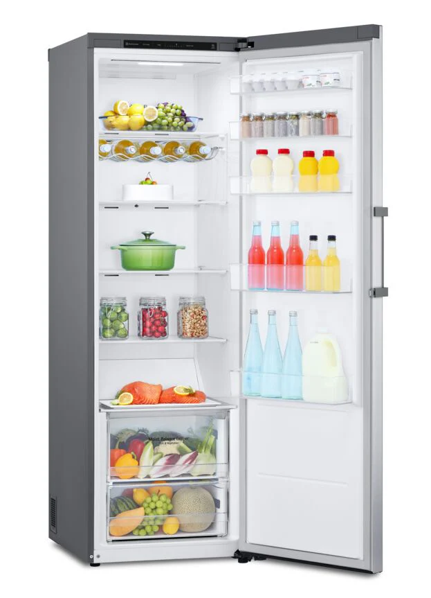 LG 23.5" 13.6 Cu. Ft. Platinum Silver Steel Counter-Depth Column Refrigerator - LRONC1404V - Image 4