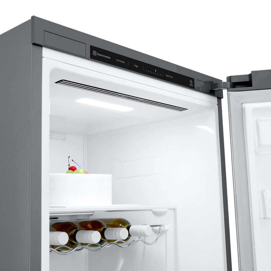 LG 23.5" 13.6 Cu. Ft. Platinum Silver Steel Counter-Depth Column Refrigerator - LRONC1404V - Image 7