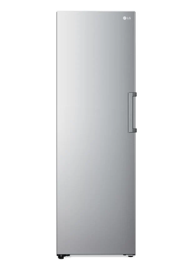 LG Platinum Silver Steel Counter Depth Upright Column No Frost Cooling Freezer (11.4 Cu.Ft) - LROFC1104V - Image 2