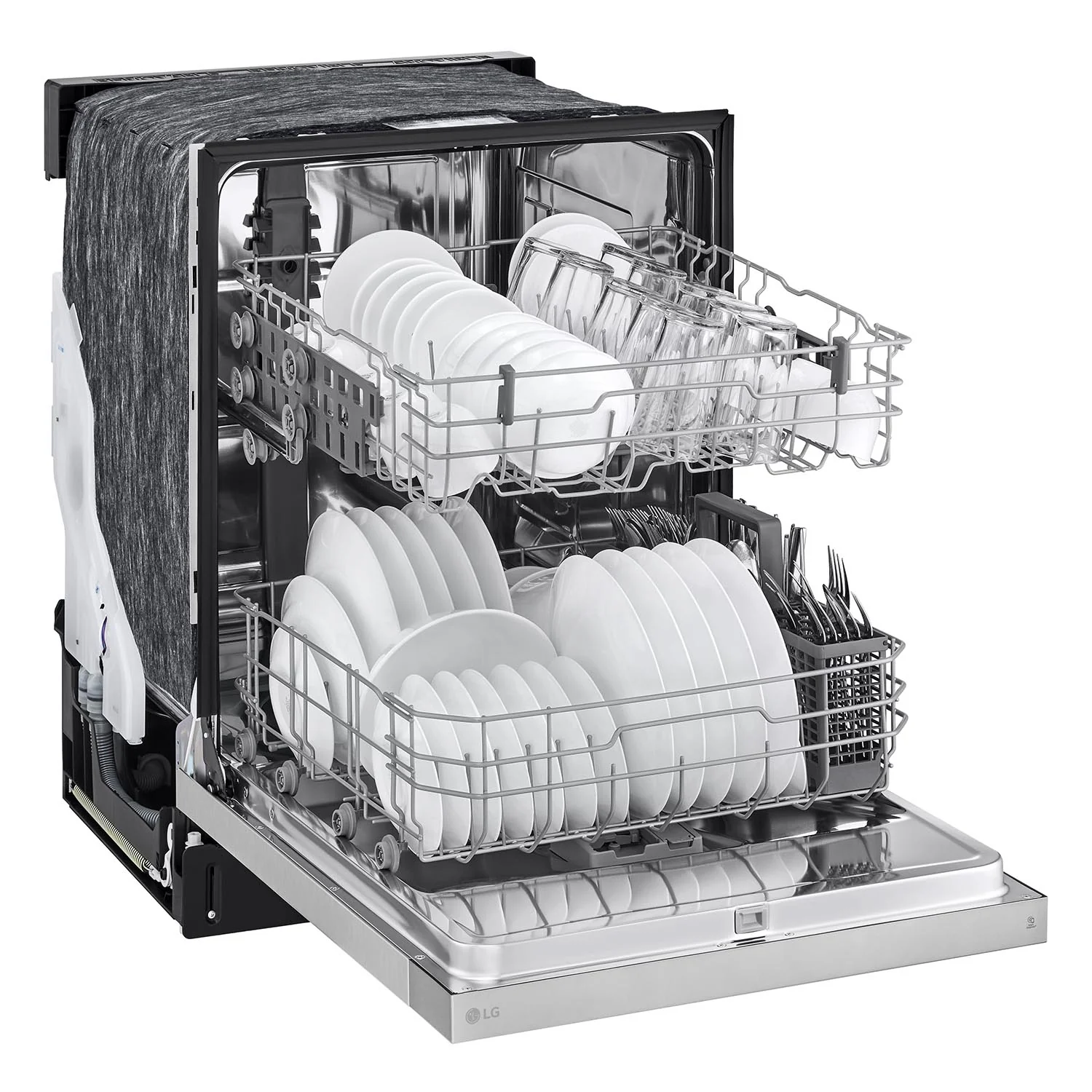 LG Platinum Steel Dishwasher with SenseClean(TM) and Dynamic Dry™ - LDFC2423V - Image 5