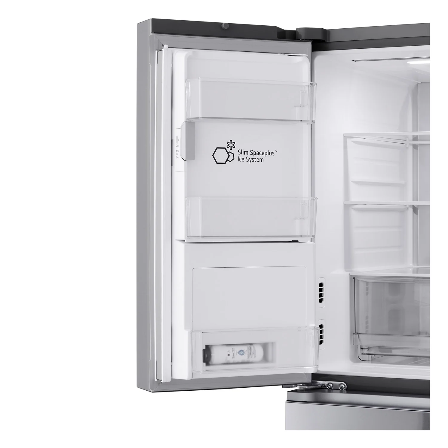 LG 36" 29 Cu. Ft. PrintProof Stainless Steel 4-Door French Door Refrigerator - LF29S8330S - Image 8