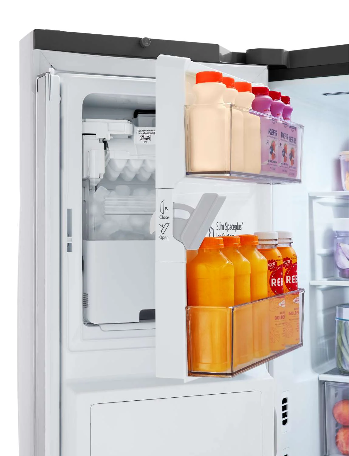 LG 35.75" 26 Cu. Ft. Stainless Steel Smart Counter-Depth MAX™ French Door Refrigerator - LRFXC2606S - Image 10