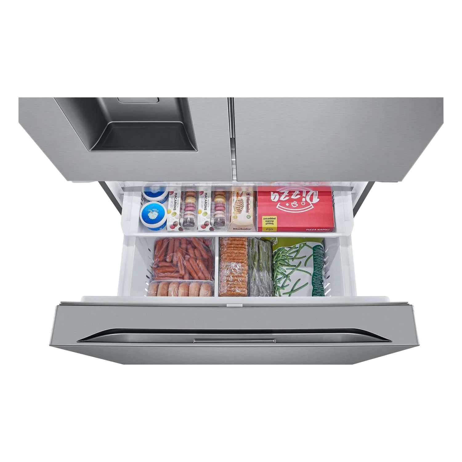 LG 35.75" 26 Cu. Ft. Stainless Steel Smart Counter-Depth MAX™ French Door Refrigerator with Four Types of Ice - LRYXC2606S - Image 13