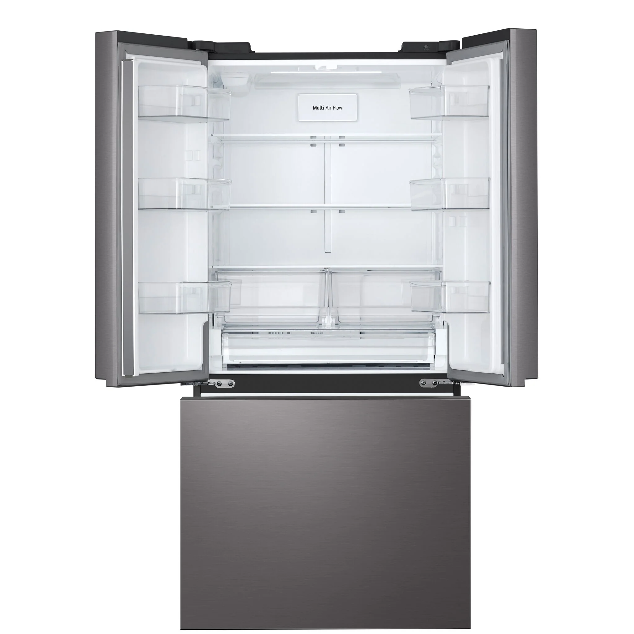 LG 33" 25 Cu. Ft. Smudge Resistant Black Stainless Steel French Door Refrigerator with Cool Guard - LF25S6200D - Image 3