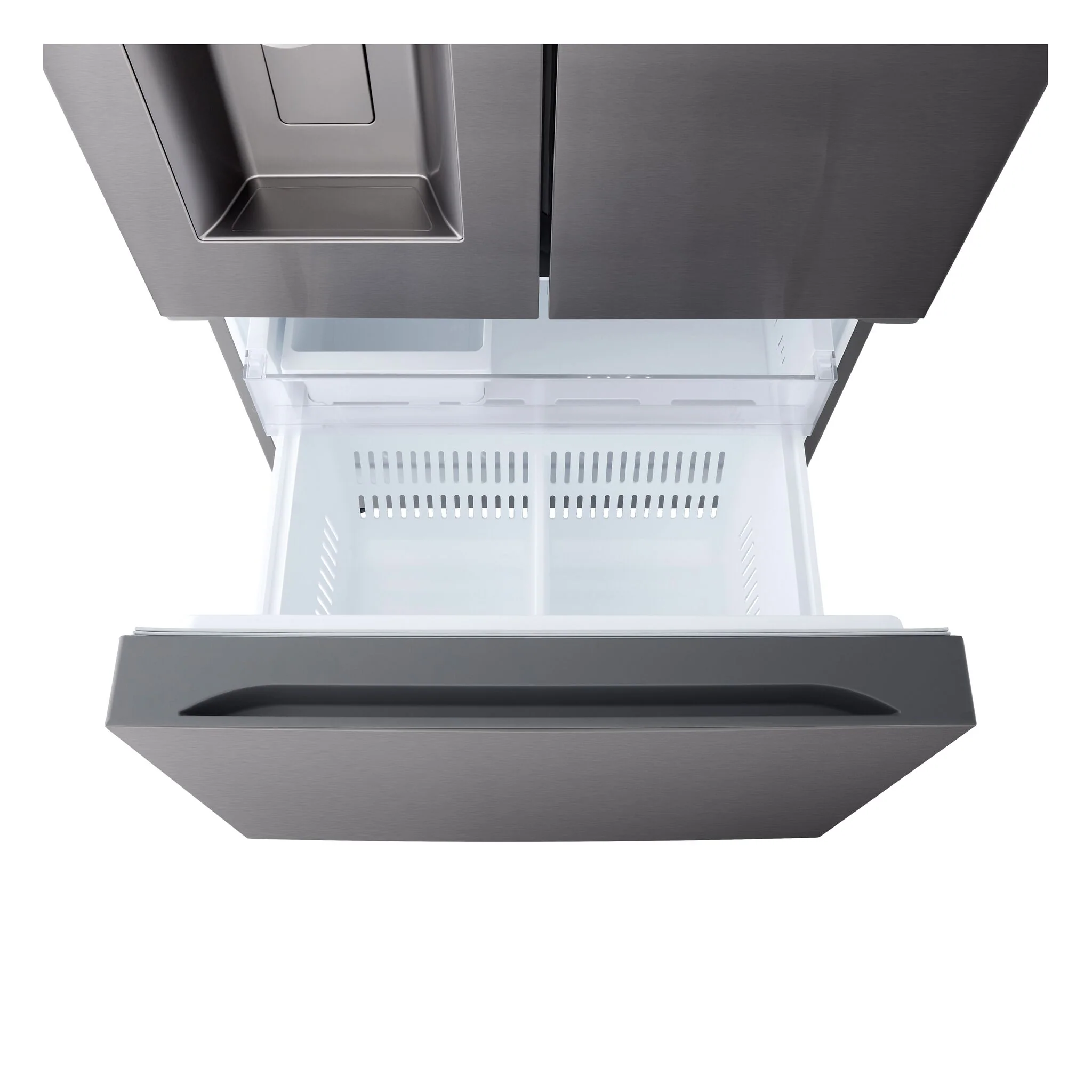 LG 33" 24.5 Cu. Ft. Smudge Resistant Black Stainless Steel French Door Refrigerator with ThinQ® Technology - LF25S6330D - Image 7
