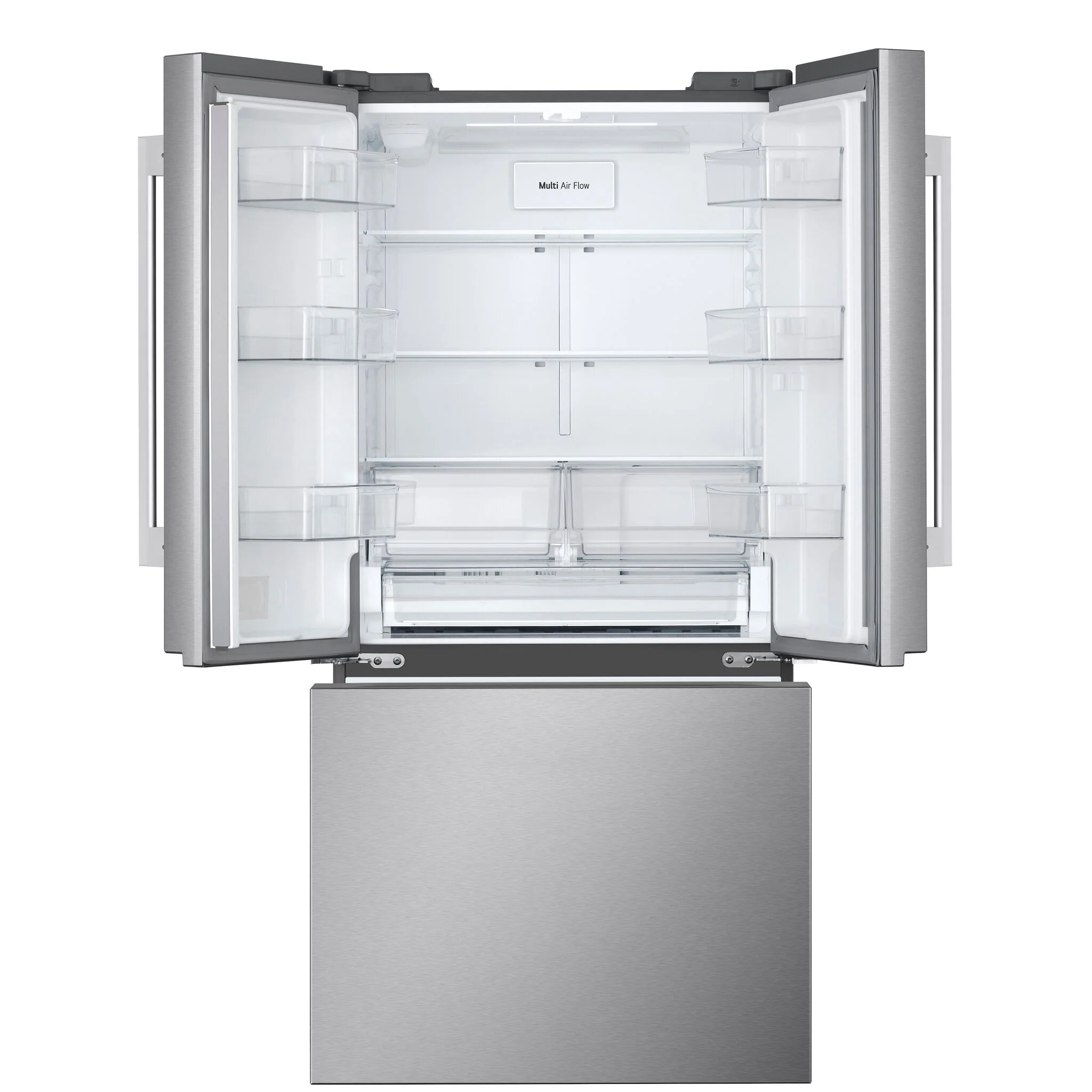LG 33" 25 Cu. Ft. Smudge Resistant Stainless French Door Refrigerator with Ice Maker - LF25H6200S - Image 3