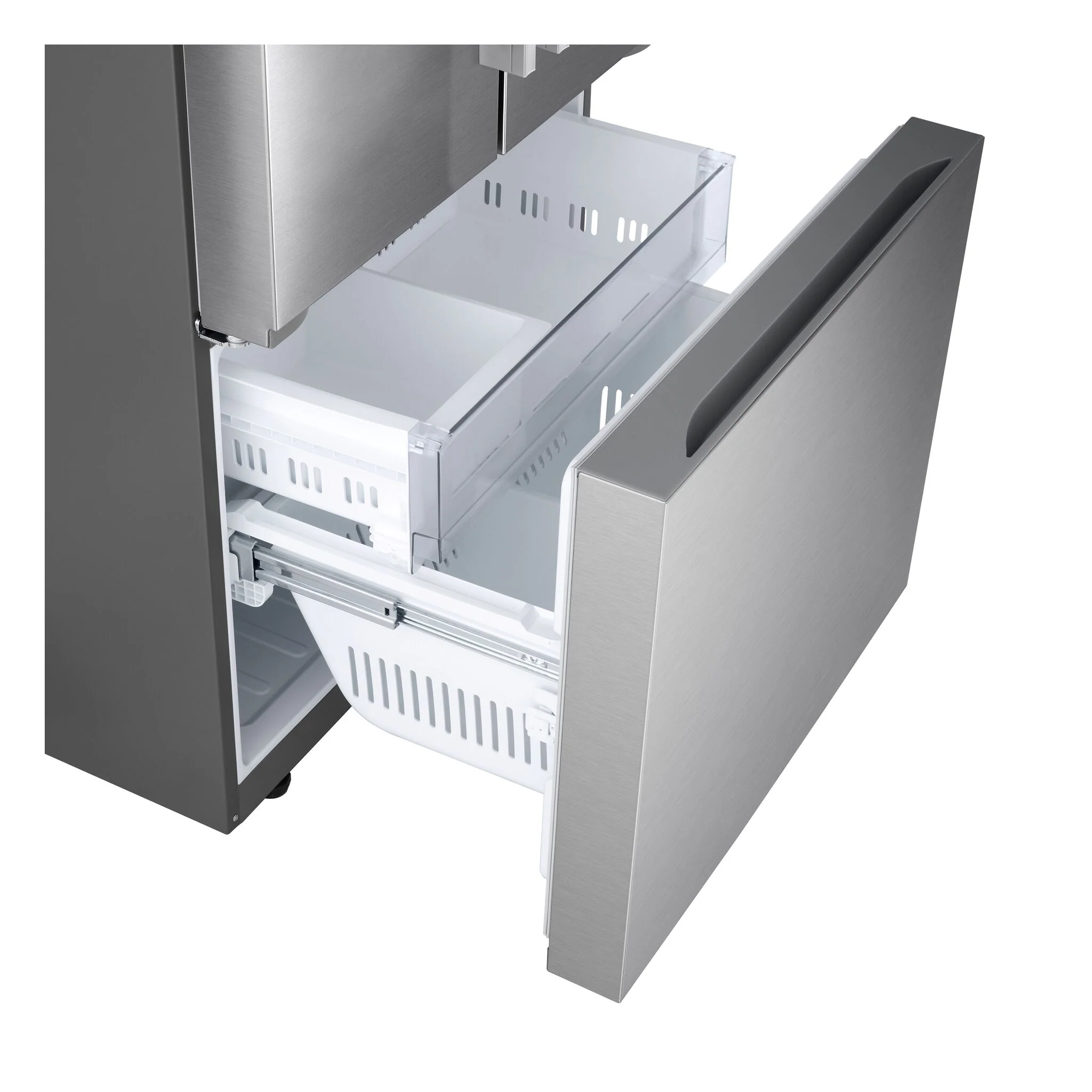 LG 33" 25 Cu. Ft. Smudge Resistant Stainless French Door Refrigerator with Ice Maker - LF25H6200S - Image 4