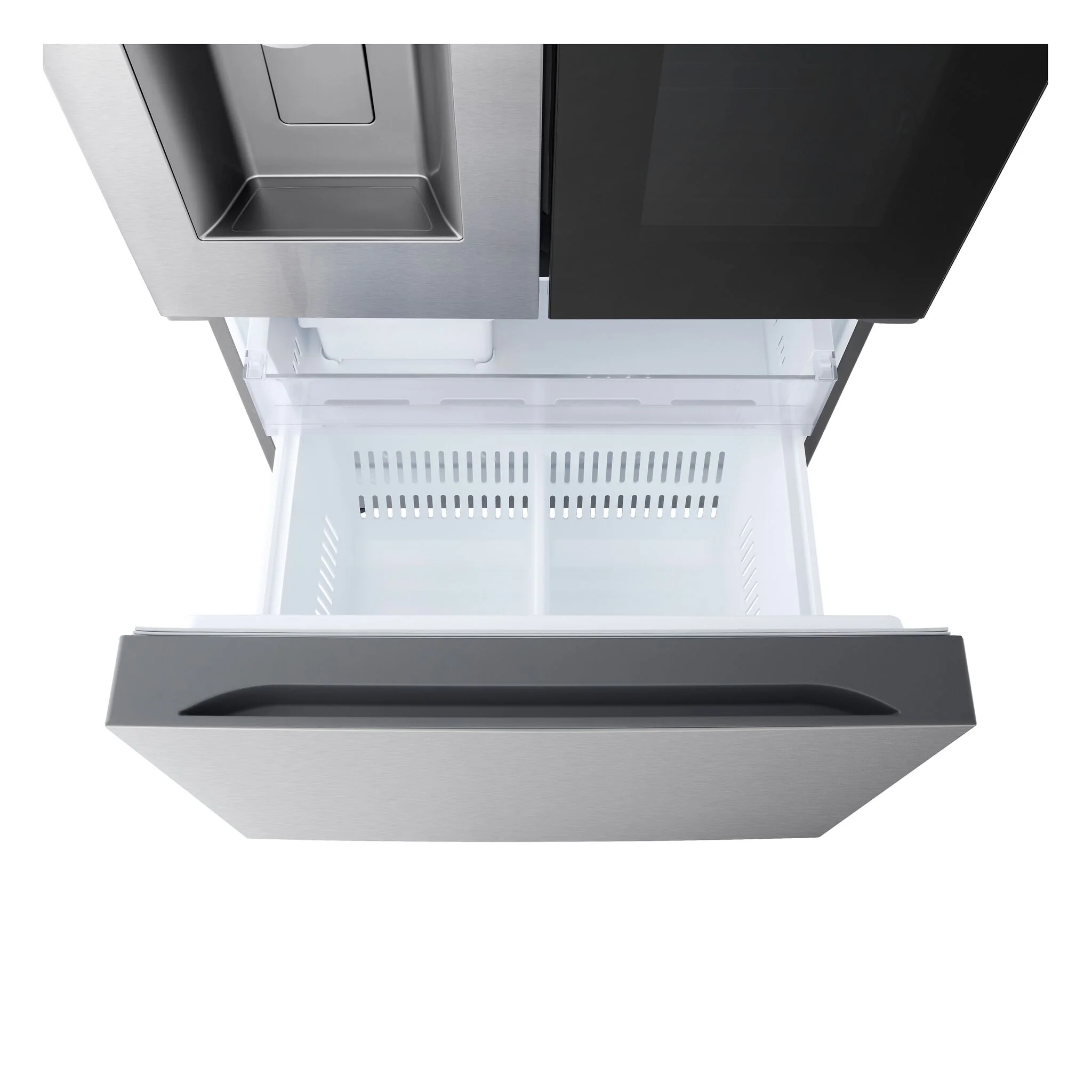 LG 33" 24.5 Cu. Ft. Smudge Resistant Stainless French Door Refrigerator with InstaView® - LF25S6560S - Image 2