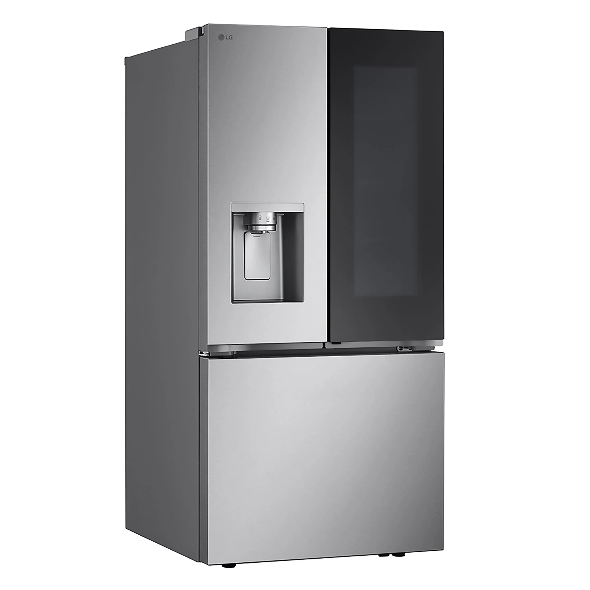 LG 33" 24.5 Cu. Ft. Smudge Resistant Stainless French Door Refrigerator with InstaView® - LF25S6560S - Image 4