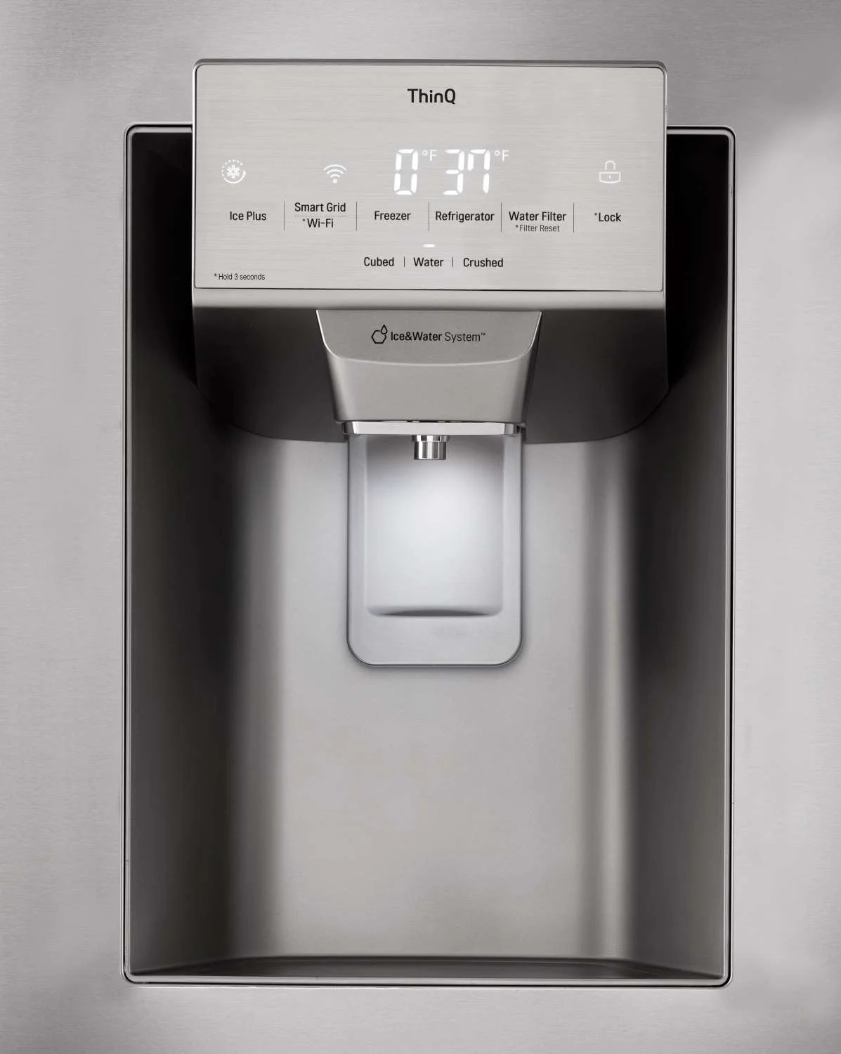LG 36" 28 Cu. Ft. Smudge Resistant Stainless Steel French Door Refrigerator with Ice & Water Dispenser - LRFS28XBS - Image 6