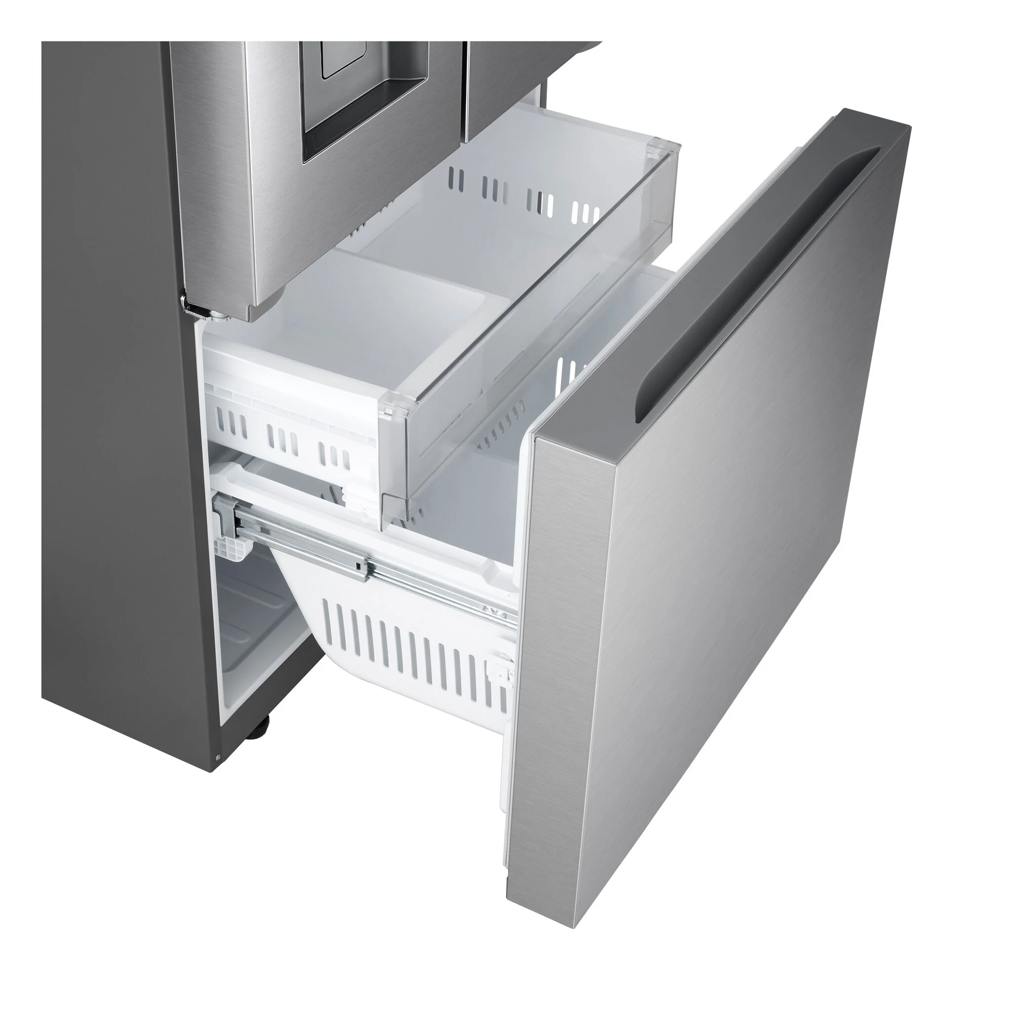 LG 33" 20 Cu. Ft. Smudge Resistant Stainless Steel Counter-Depth MAX™ French Door Refrigerator - LF20C6330S - Image 7