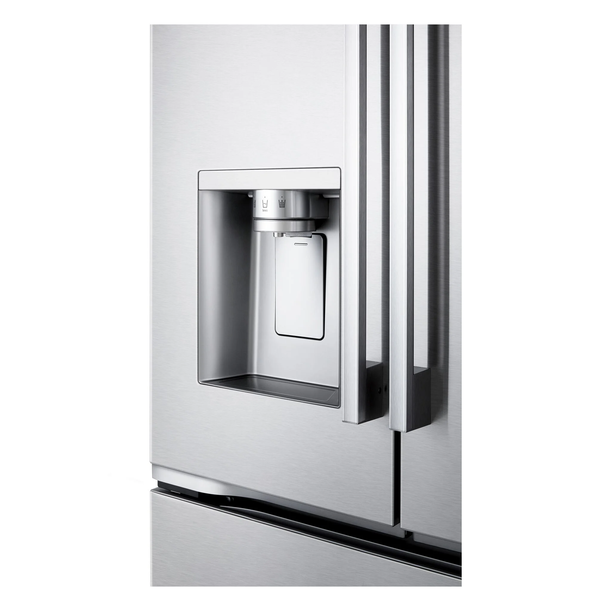LG 35.75" 24 Cu. Ft. Smudge Resistant Stainless Steel Counter-Depth MAX™ with Zero Clearance™ French Door Refrigerator - LF24Z6530S - Image 7