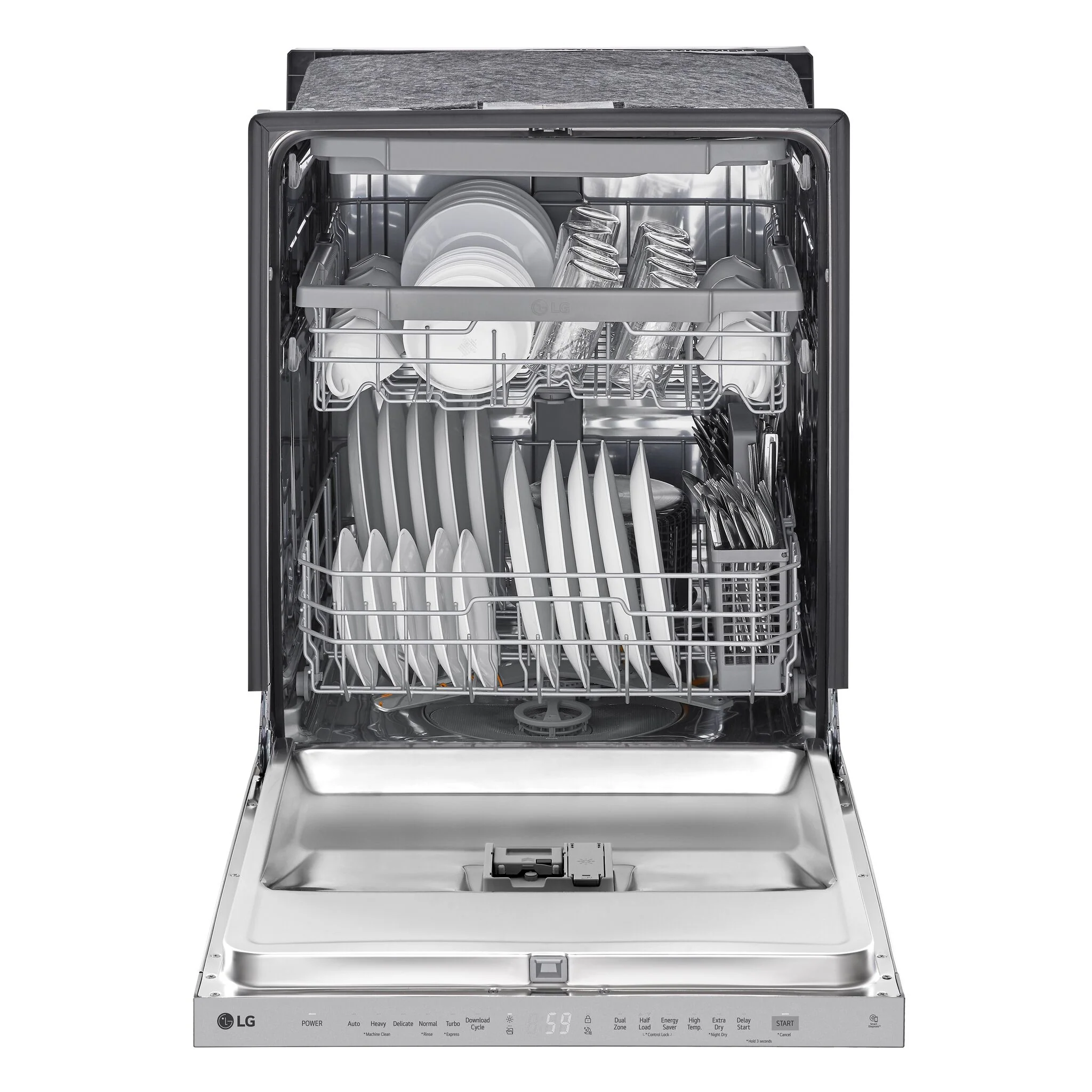 LG Smudge Resistant Stainless Steel Dishwasher with QuadWash™ - LDPN454HT - Image 3