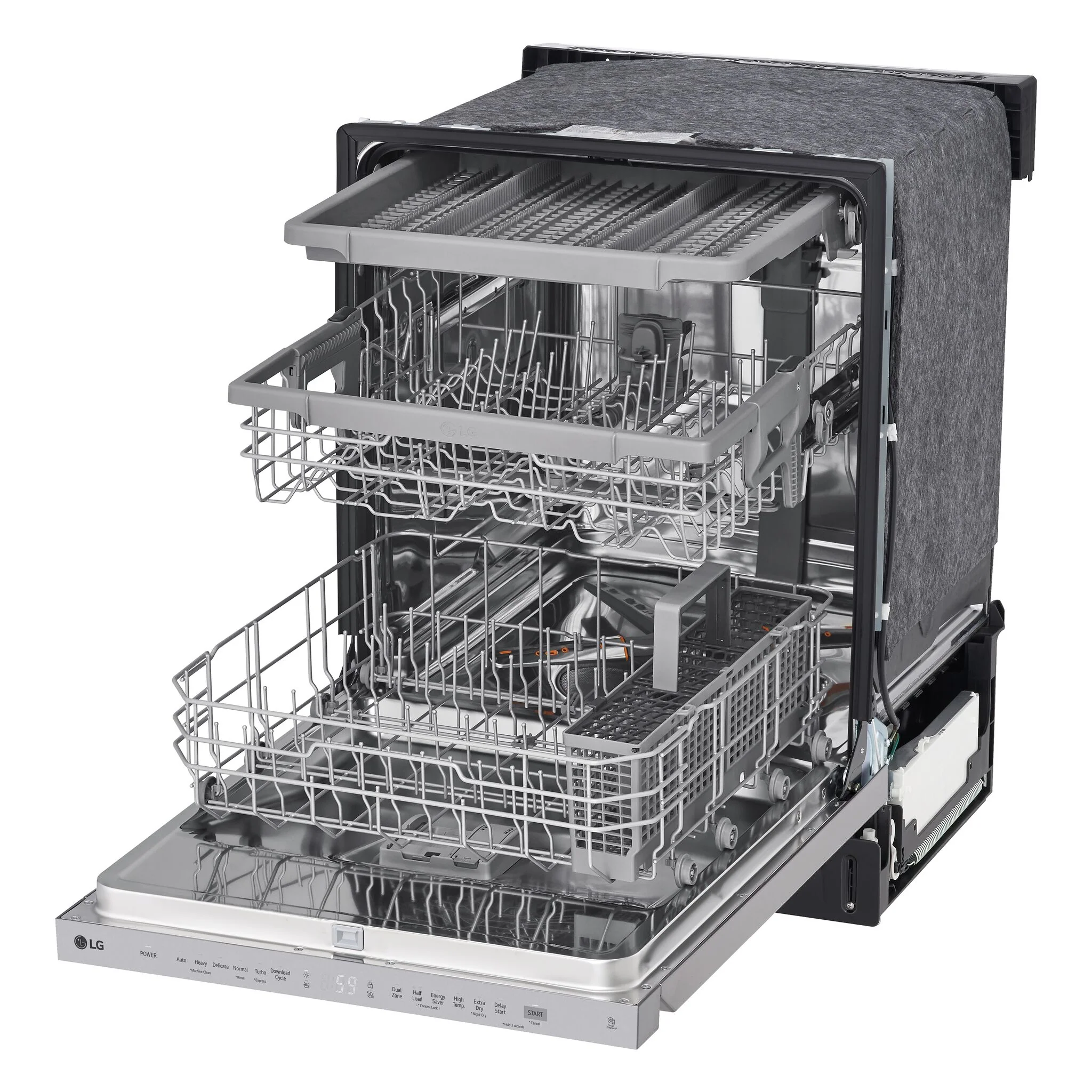 LG Smudge Resistant Stainless Steel Dishwasher with QuadWash™ - LDPN454HT - Image 5