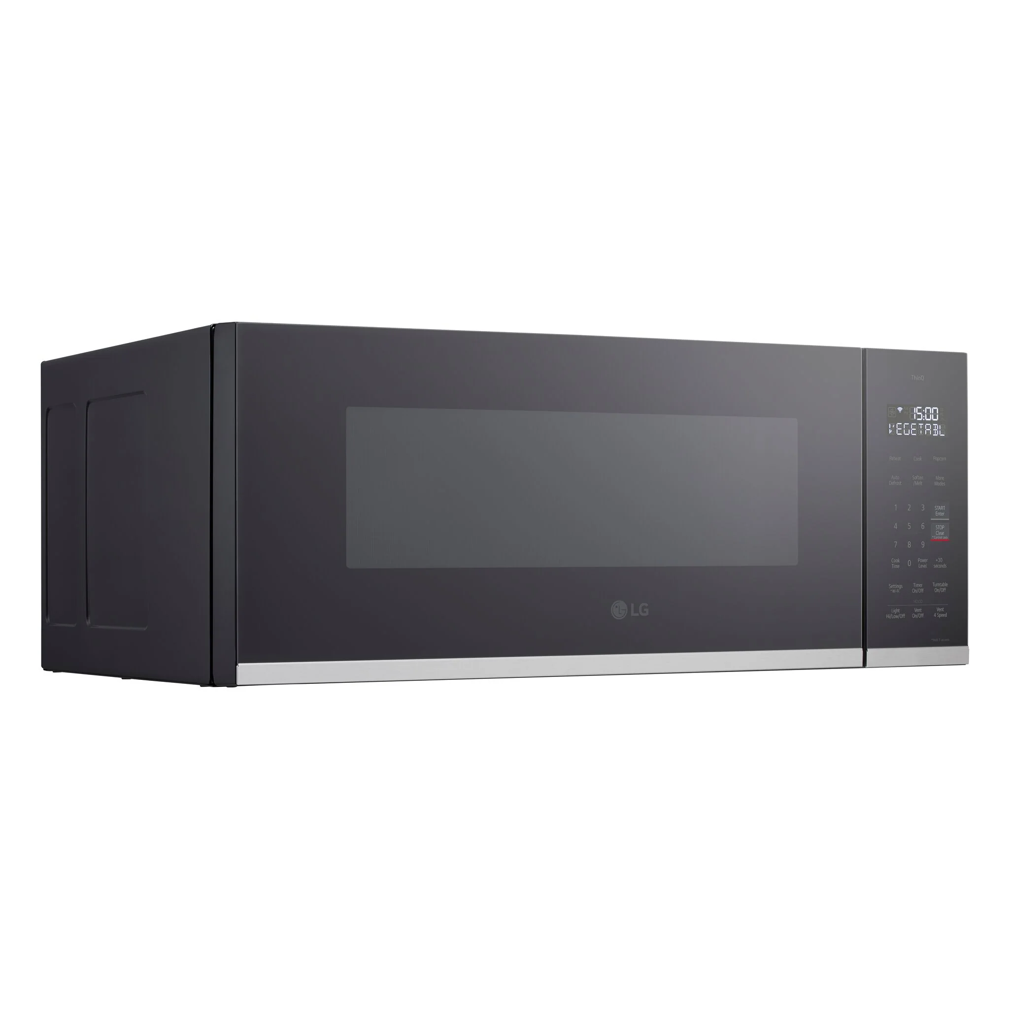 LG Smudge Resistant Stainless Steel Slim Over-the-Range Microwave Oven with EasyClean® (1.3 cu. ft.) - MVEF1323F - Image 3