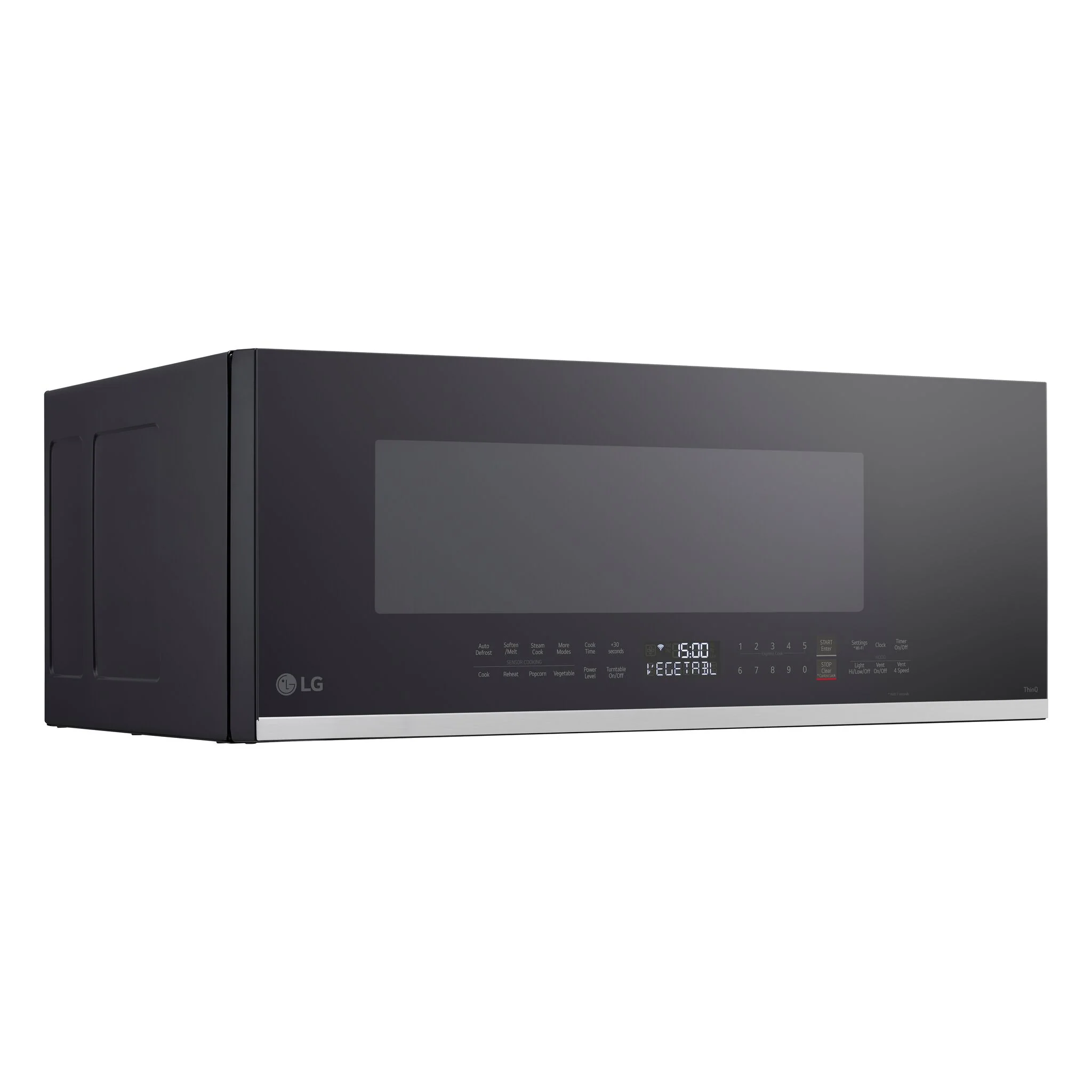 LG Smudge Resistant Stainless Steel Slim Over-the-Range Microwave Oven with EasyClean® (1.3 cu. ft.) - MVEF1337F - Image 3