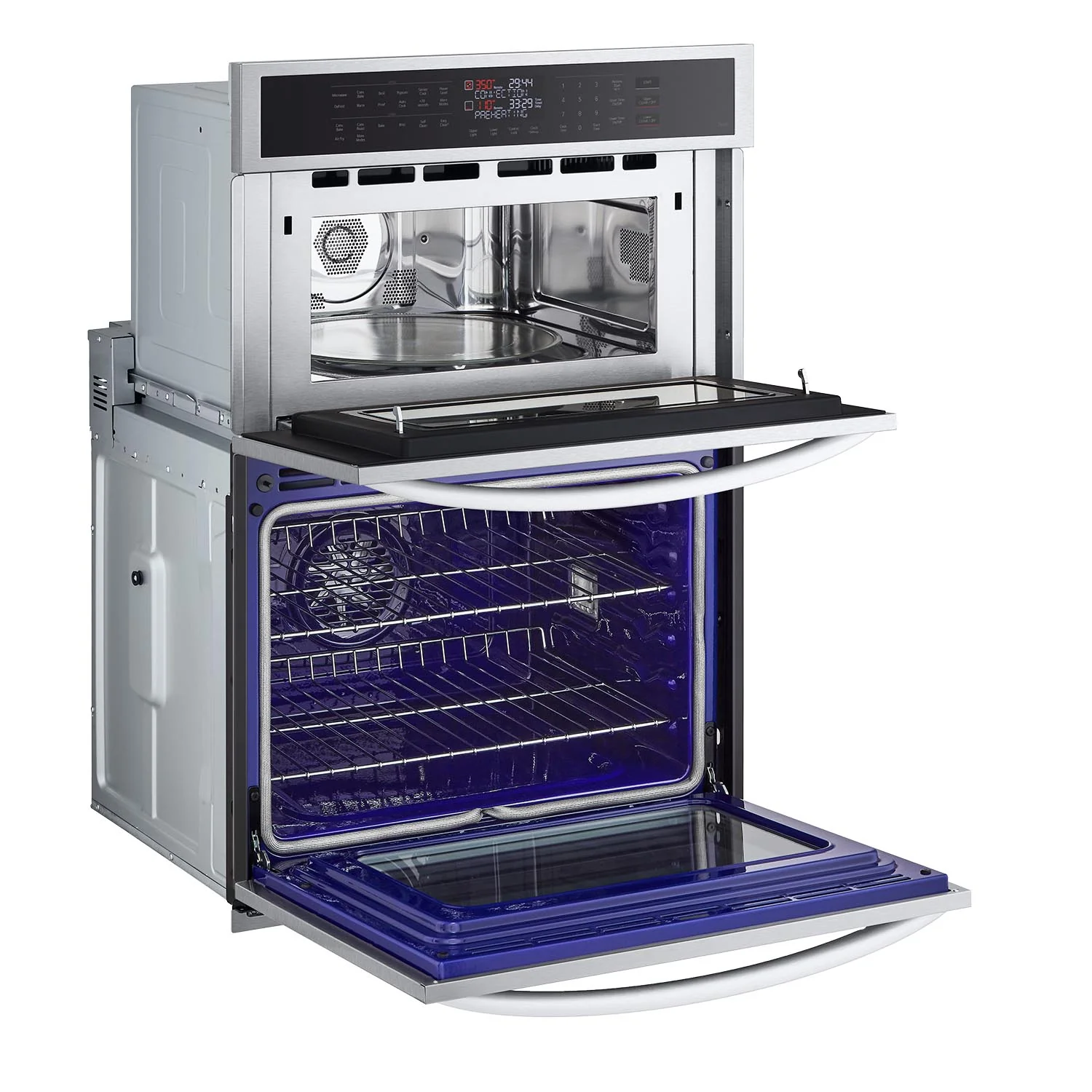 LG Smudge Resistant Stainless Steel Smart Combination Wall Oven with Fan Convection and Air Fry (6.4 Cu. Ft) - WCEP6423F - Image 6