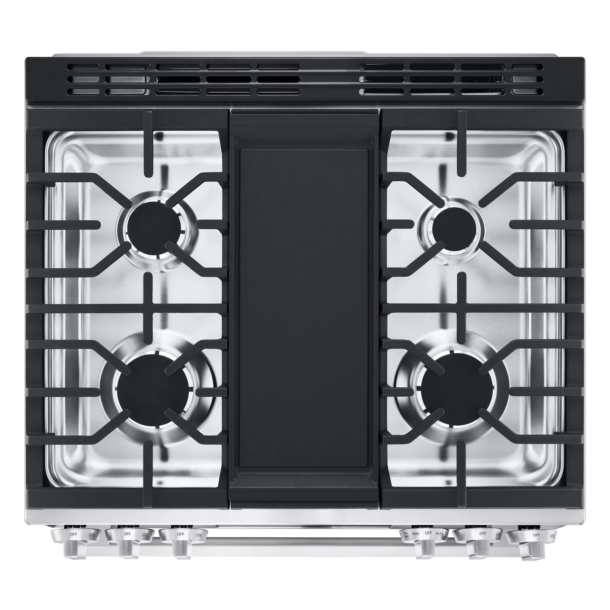 LG Smudge Resistant Stainless Steel Smart Gas Slide-In Range with Air Fry (6.3 Cu.Ft) - LSGL6335X - Image 3
