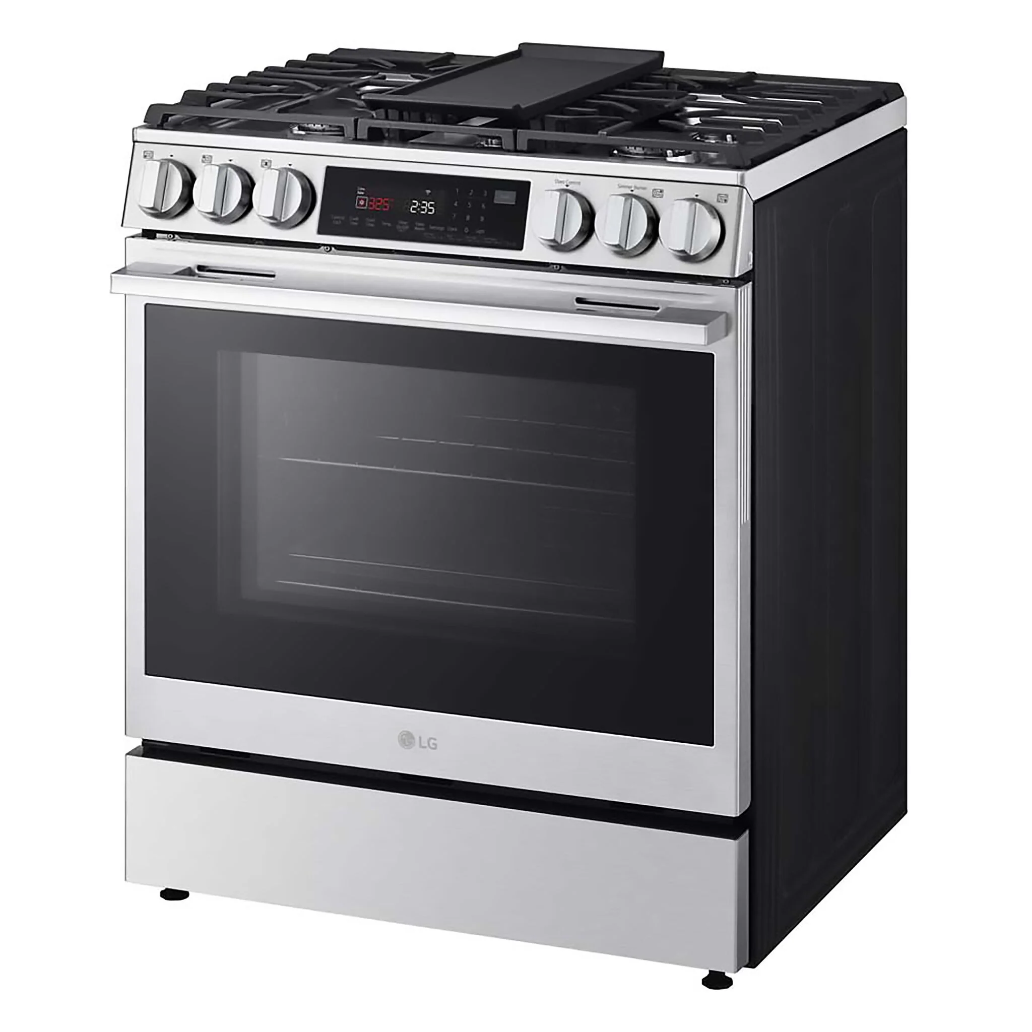 LG Smudge Resistant Stainless Steel Smart Gas Slide-In Range with Air Fry (6.3 Cu.Ft) - LSGL6335X - Image 6