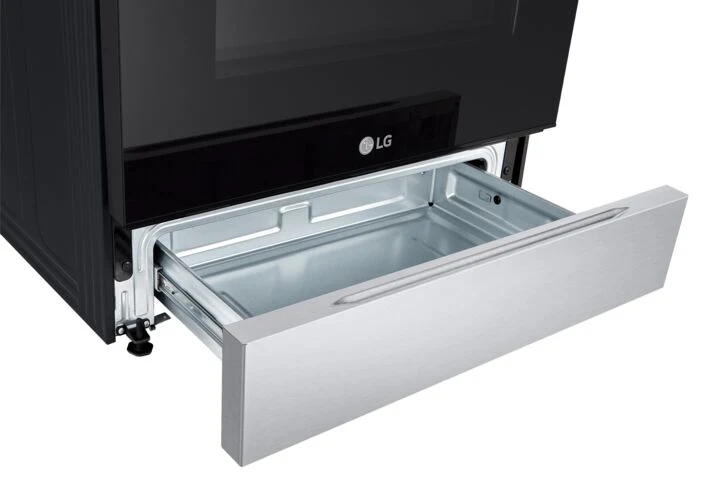 LG Smudge Resistant Stainless Steel Smart Wi-Fi Enabled Electric Slide-in Range with EasyClean® ( 6.3 cu ft.) - LSEL6331F - Image 8